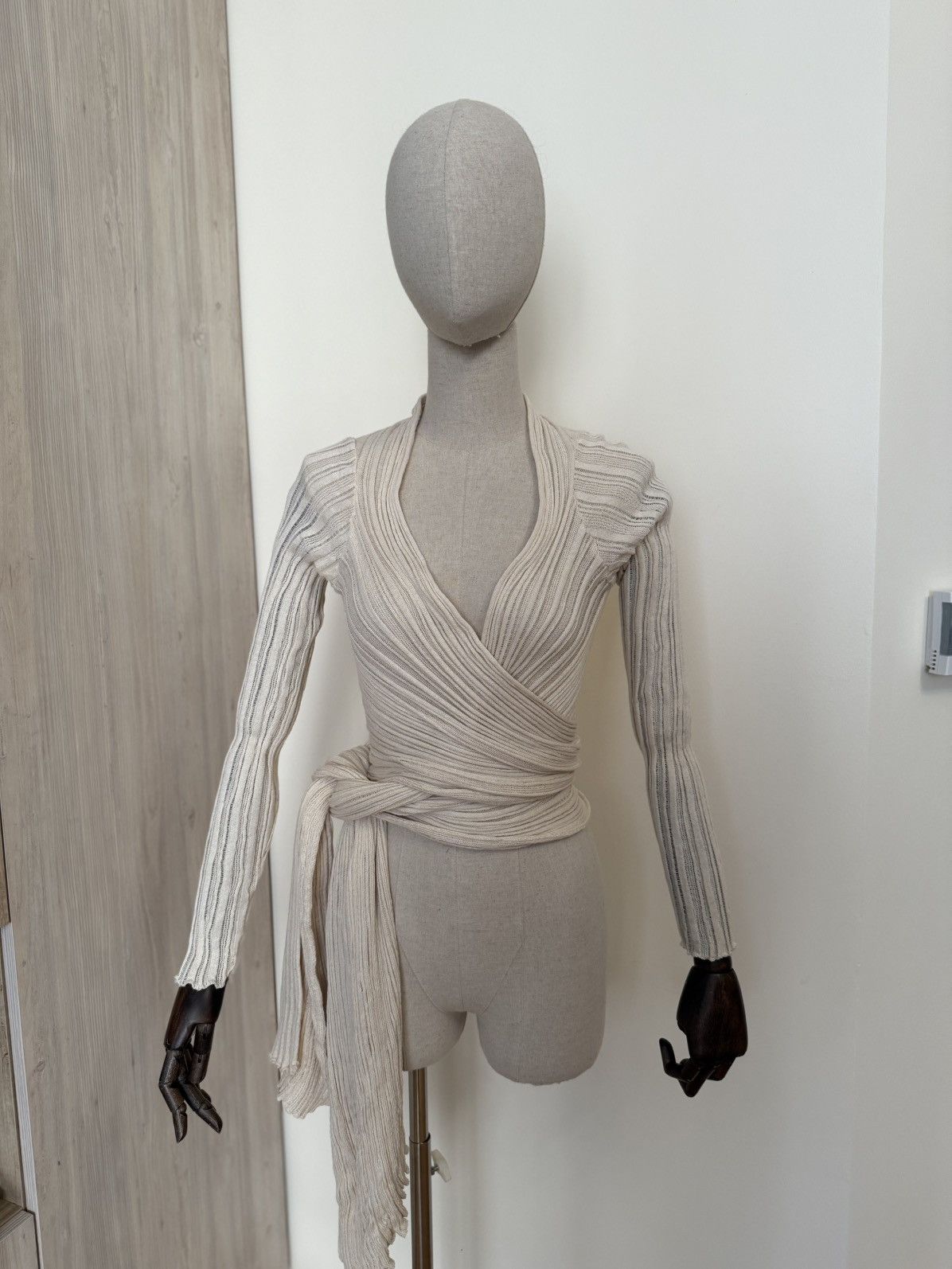 Other Ioanna Kourbela Timeless Cardigan Wrap Knit Top Size S / US 4 / IT 40 - 2 Thumbnail