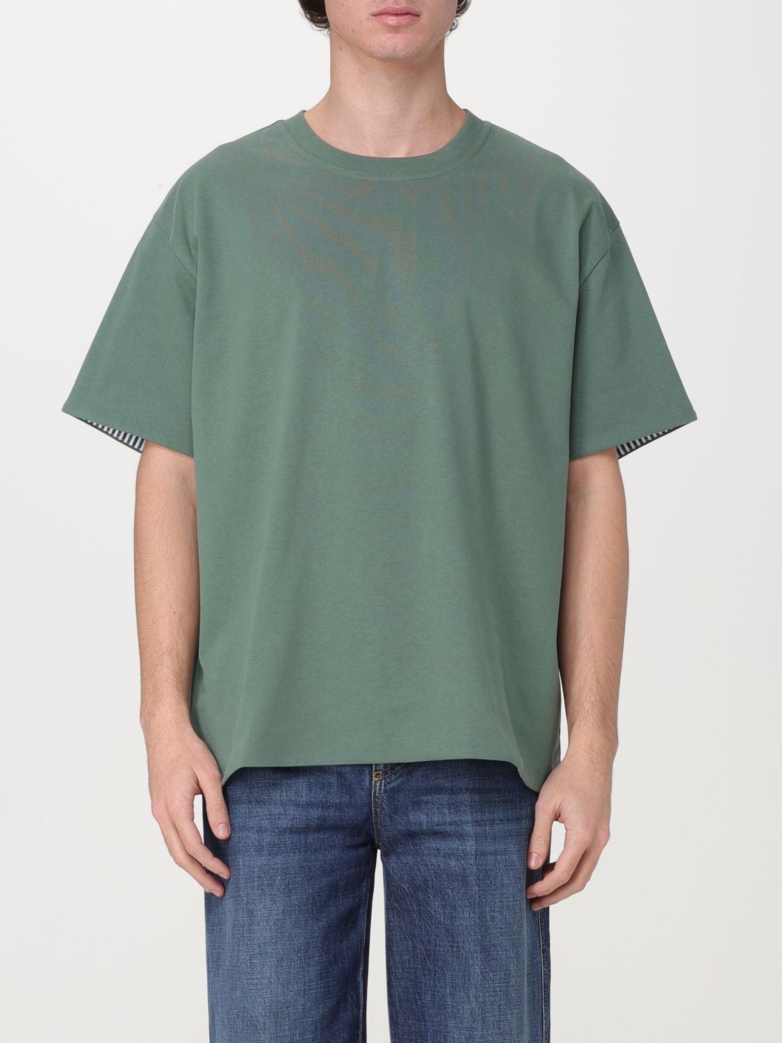 image of Bottega Veneta T-Shirt Men Green (Size Medium)
