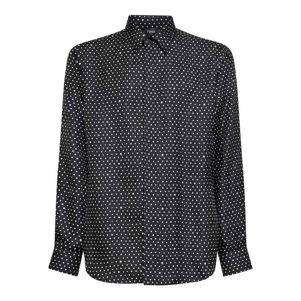 Fendi Fendi BLACK Shirts Size US L / EU 52-54 / 3 - 1 Thumbnail