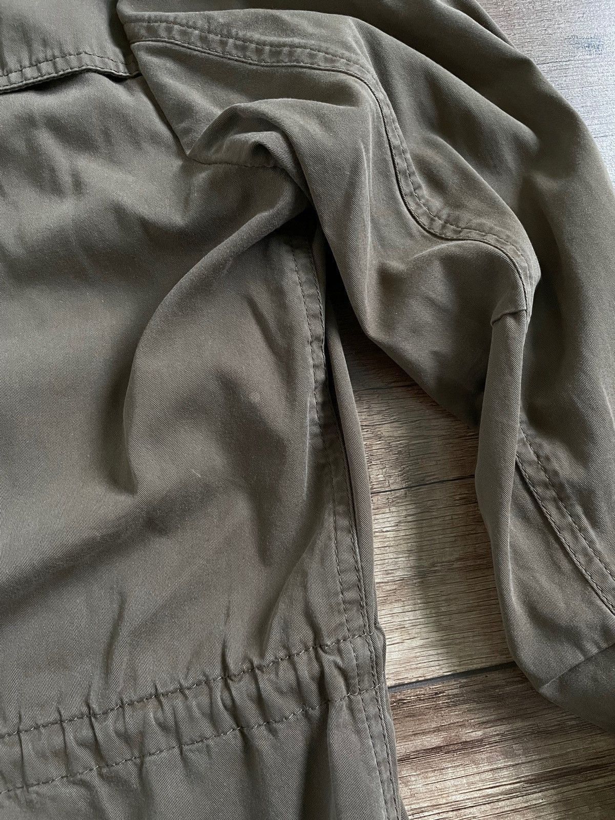 Moncler Moncler Womens Tariec Cotton Military Olive Parka Jacket Size L / US 10 / IT 46 - 12 Thumbnail