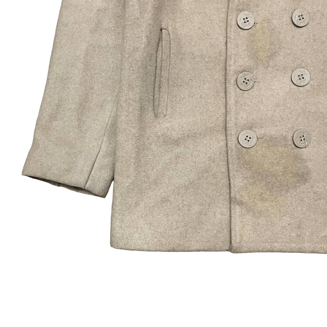 Schott Vintage U. S. 740N Pea Jacket by Schott NYC Wool Peacoat Size US M / EU 48-50 / 2 - 3 Thumbnail