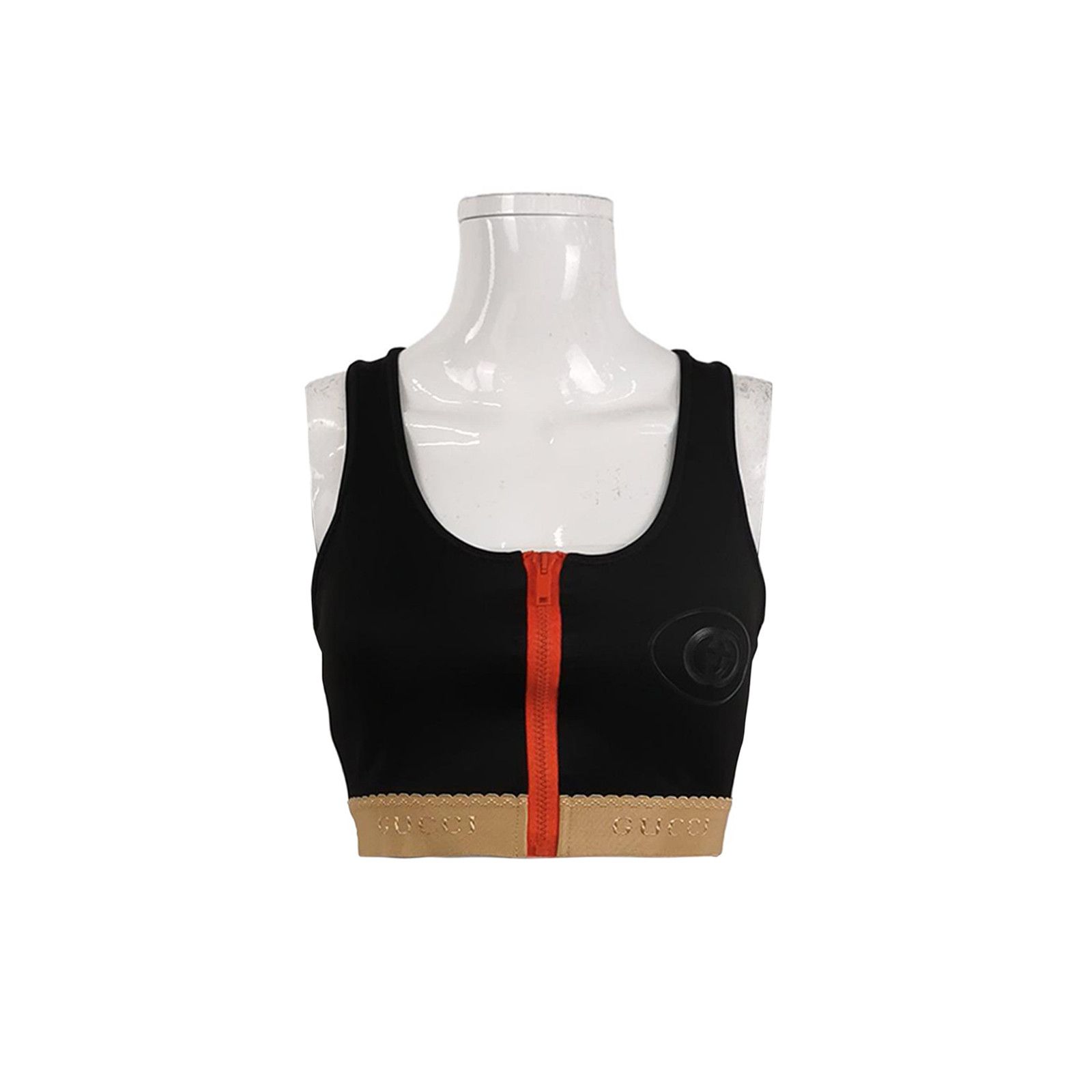 Gucci Gucci Front-Zip Logo Tank Top Size XS Size XS / US 0-2 / IT 36-38 - 1 Thumbnail