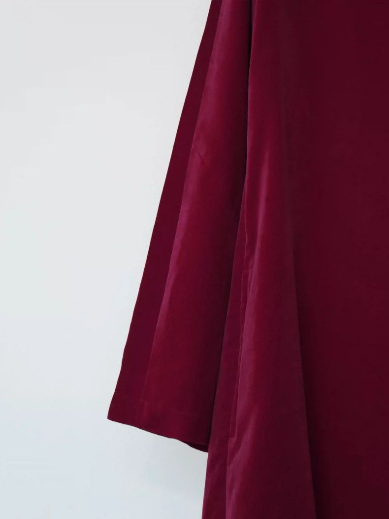 Comme des Garcons Comme Des Garcons 2D Velvet Dress Size S / US 4 / IT 40 - 4 Thumbnail