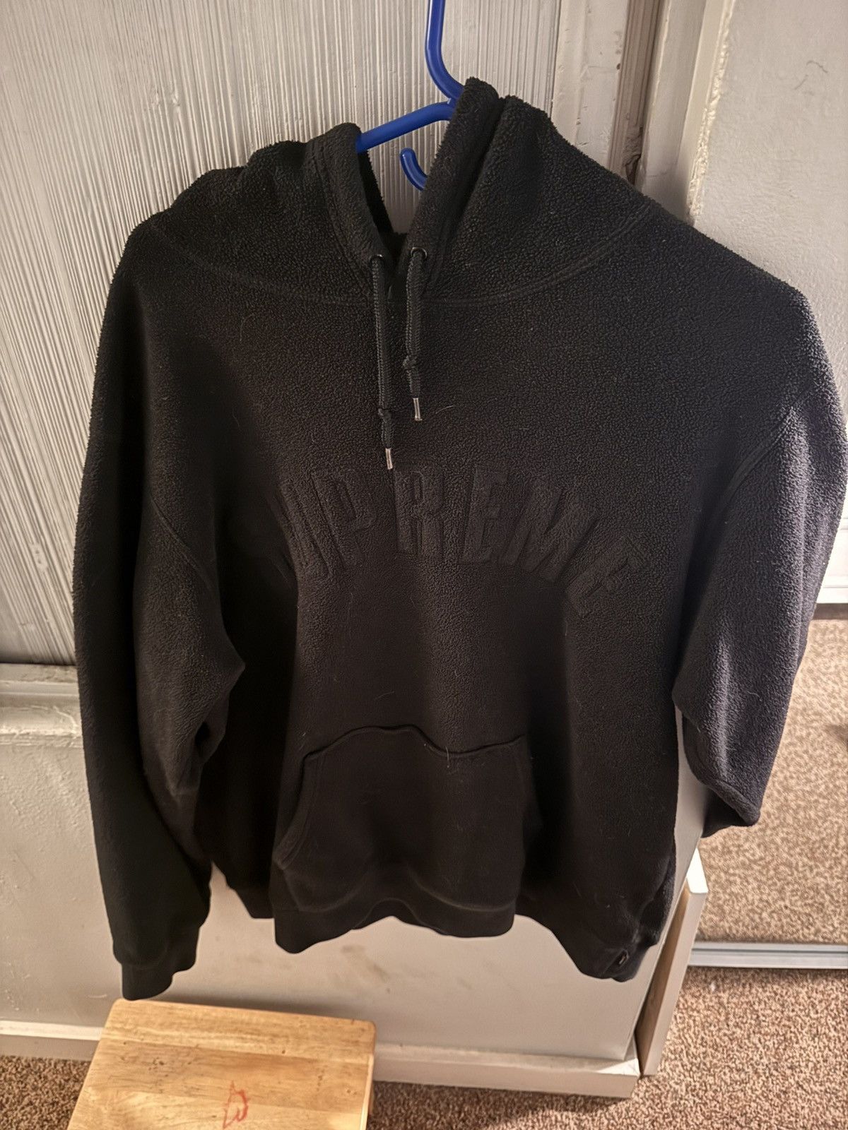 Supreme Supreme Polartec Hooded Sweatshirt Black Medium F/W 18 Size US L / EU 52-54 / 3 - 1 Thumbnail