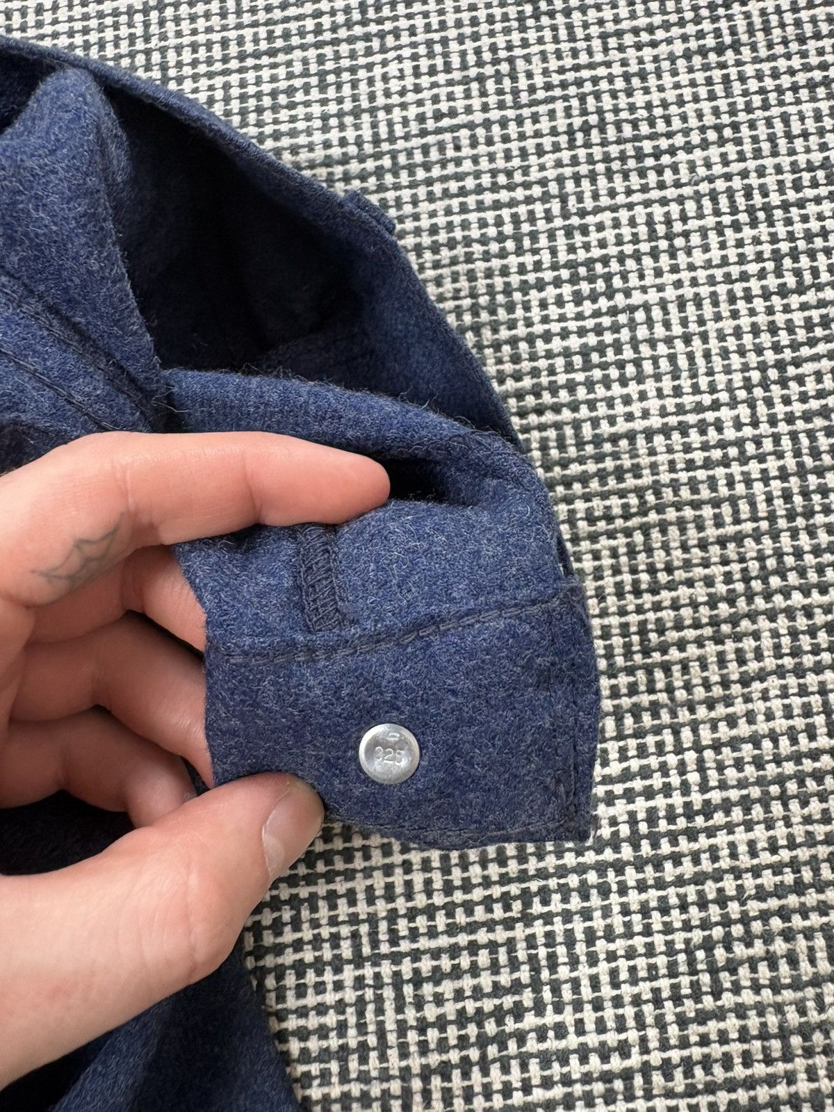 Levi's 60s Big E rare Levi’s wool flared trousers vintage hippie Size US 28 / EU 44 - 9 Thumbnail