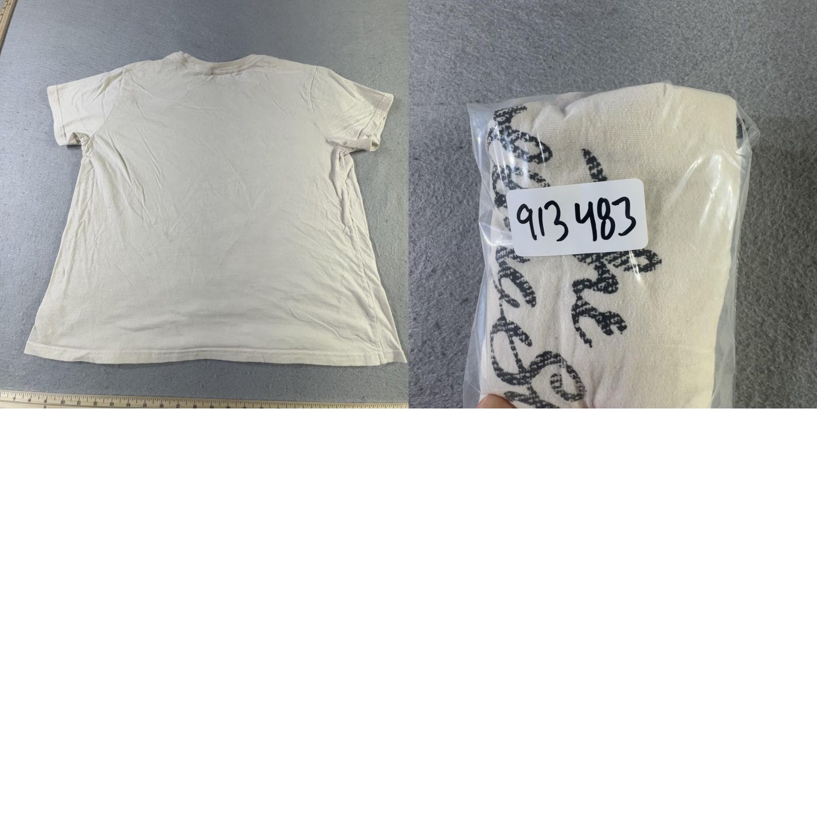 Elizabeth and James Elizabeth And James Rolling Stones Graphic Tee Womens XL Beige Rock Band Shirt Size XL / US 12-14 / IT 48-50 - 8 Thumbnail