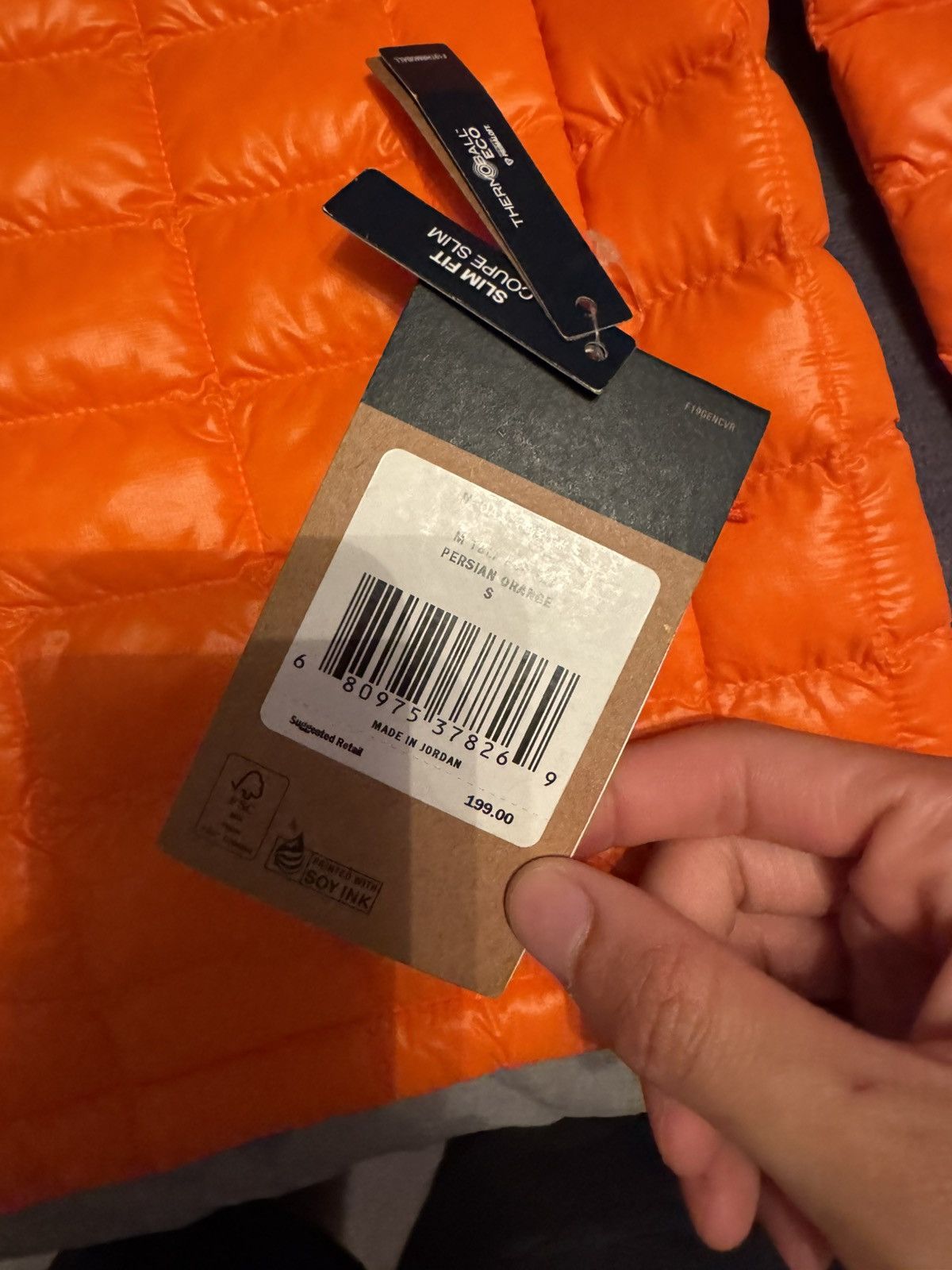 The North Face the north face orange jacket mens small Size US S / EU 44-46 / 1 - 2 Thumbnail