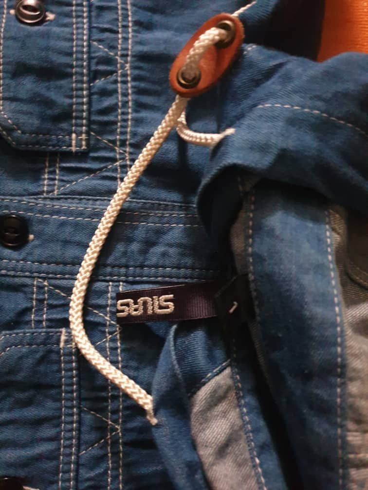 Japanese Brand 💥SILAS Japanese brand harajuku blue colour hoodie chambray Size US M / EU 48-50 / 2 - 2 Thumbnail