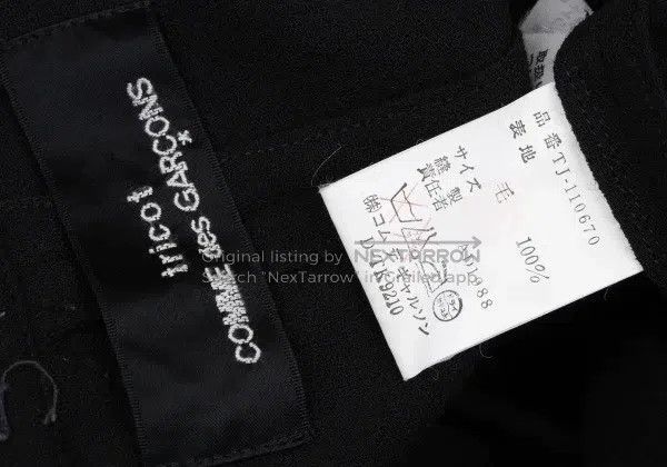 Comme des Garcons Comme Des Garcons size F Black vintage double-breasted top Size S / US 4 / IT 40 - 7 Thumbnail