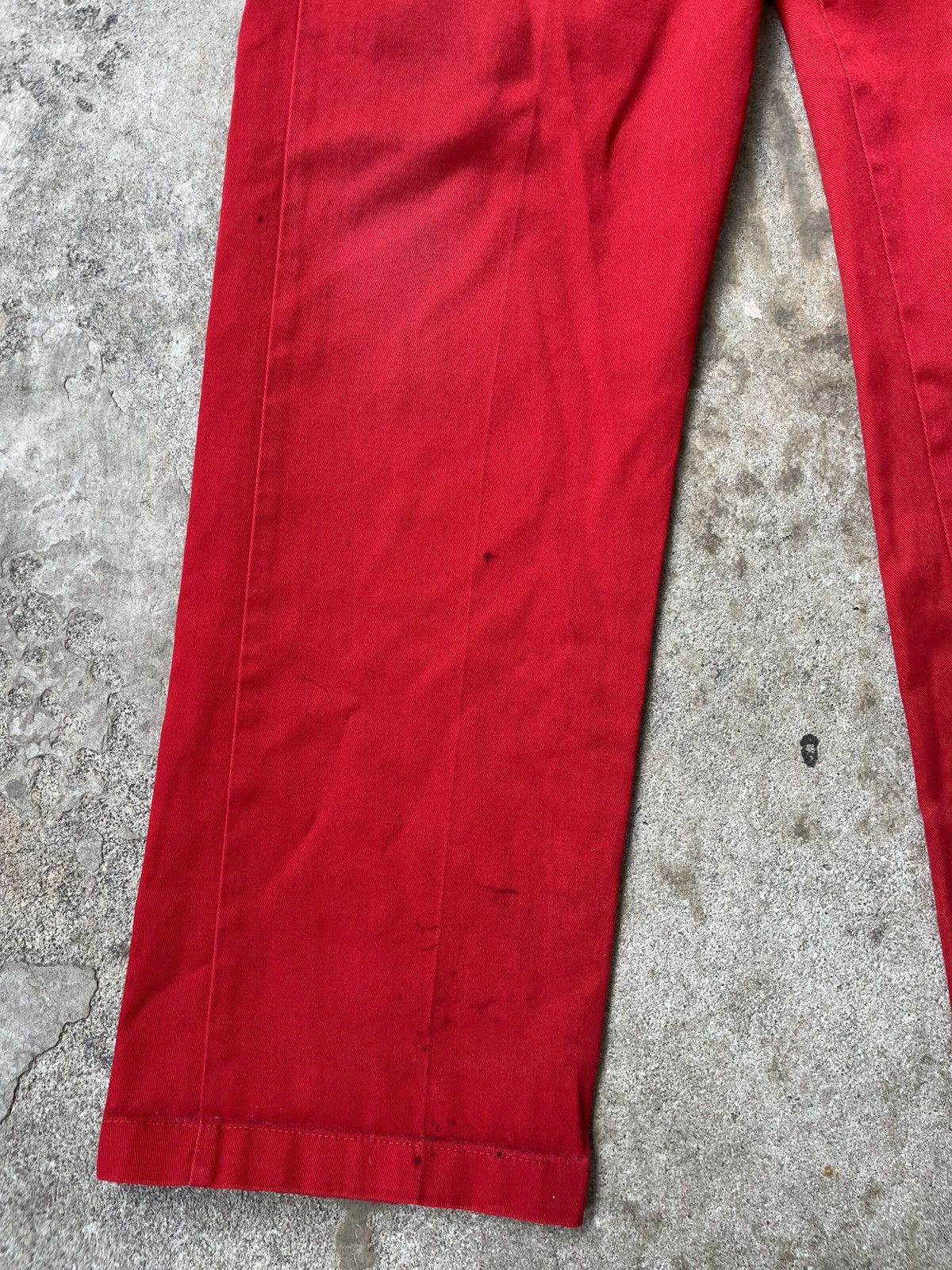 Dickies Rare Vintage Red Dickies Pants Size US 30 / EU 46 - 2 Thumbnail
