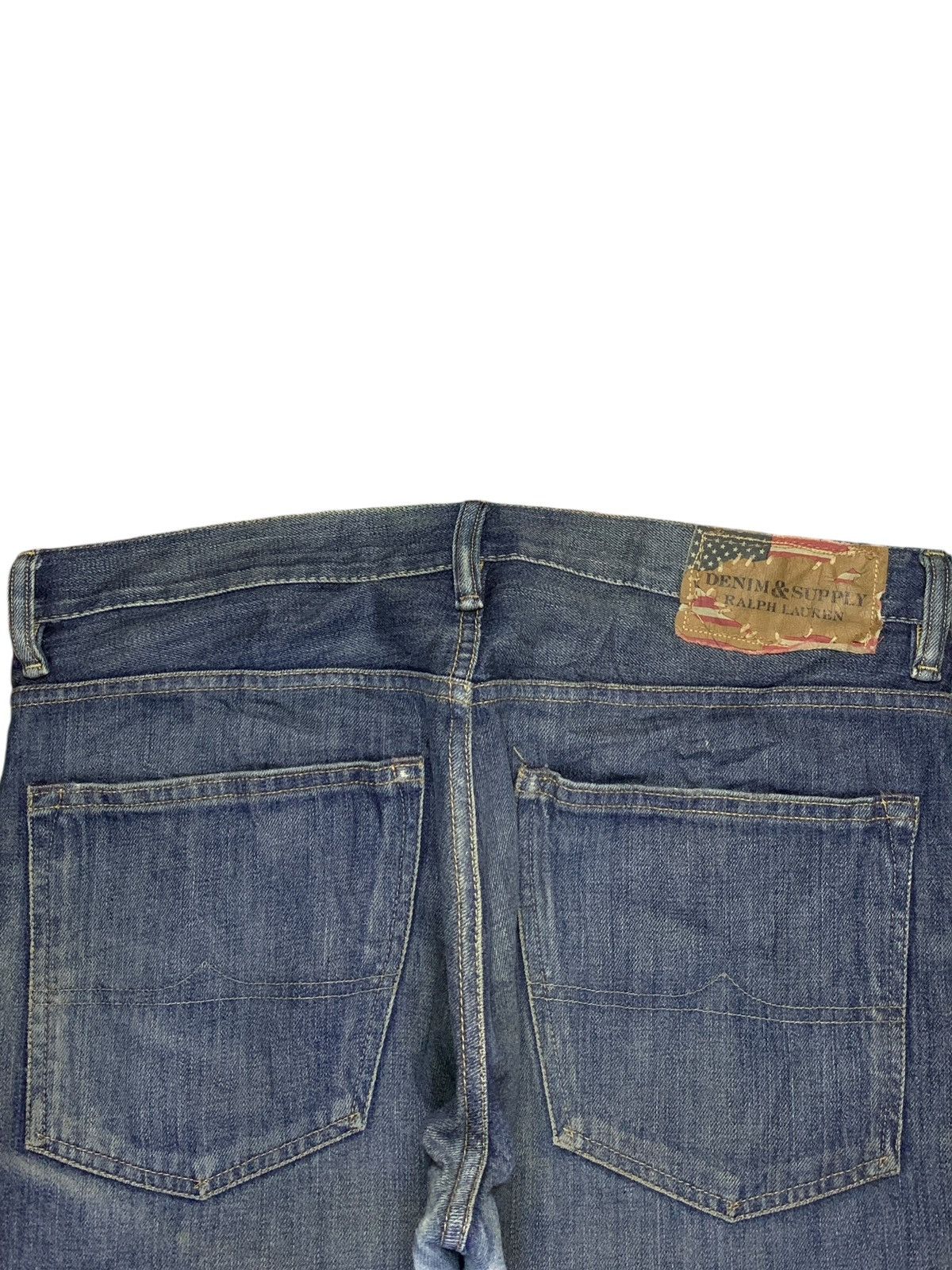 Denim & Supply Ralph Lauren Vintage Polo Denim Supply Mud Wash Baggy Style Jeans Size US 37 - 8 Thumbnail
