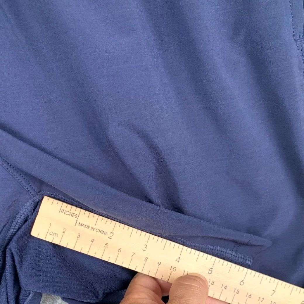 Fabletics Fabletics Men XL Blue Athletic Compression Lightweight Shorts Size US 36 / EU 52 - 5 Thumbnail