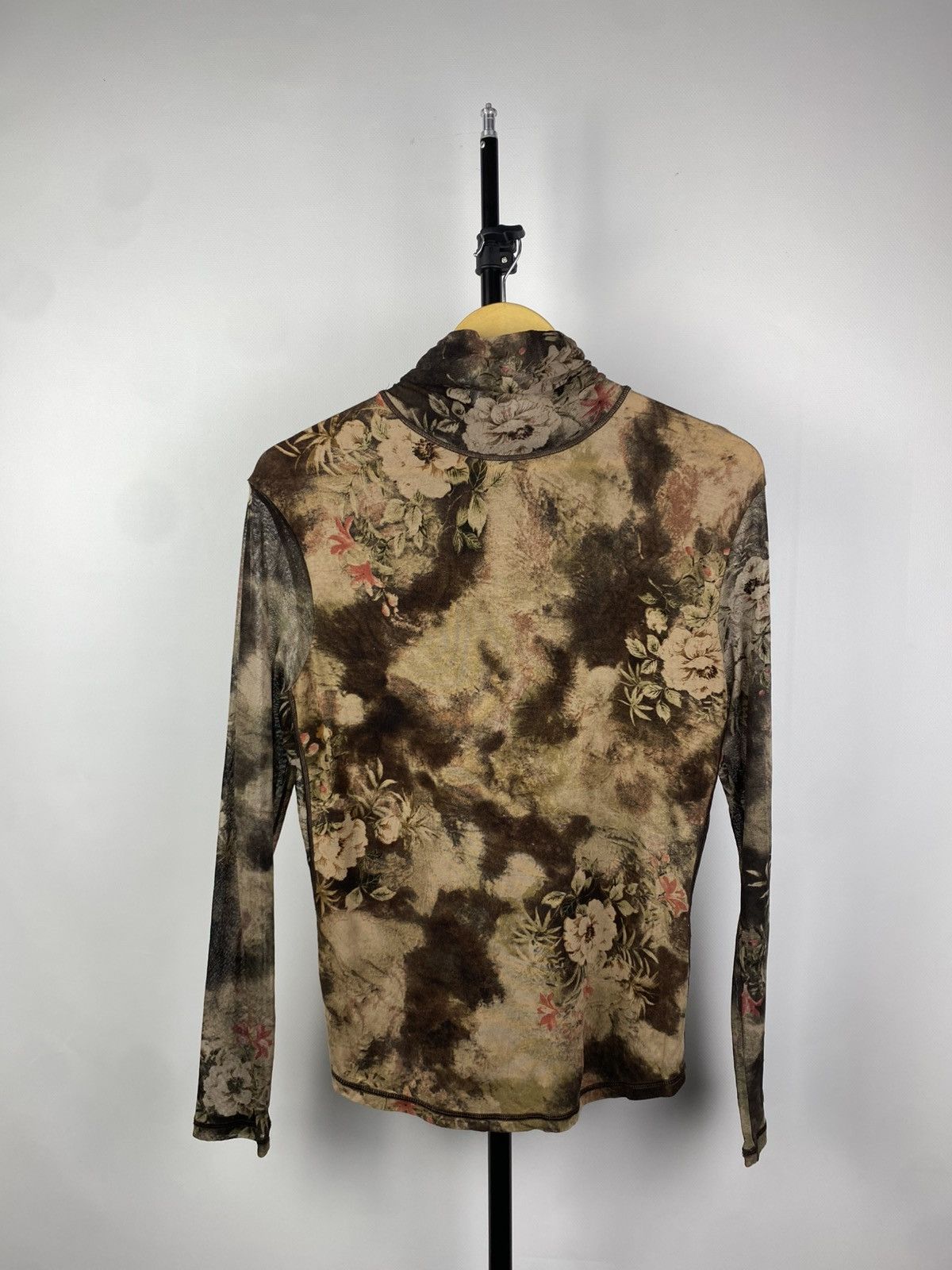 Designer × Japanese Brand × Vintage Save The Queen Jean Paul Gaultier Style Mesh Blouses Size M / US 6-8 / IT 42-44 - 1 Thumbnail