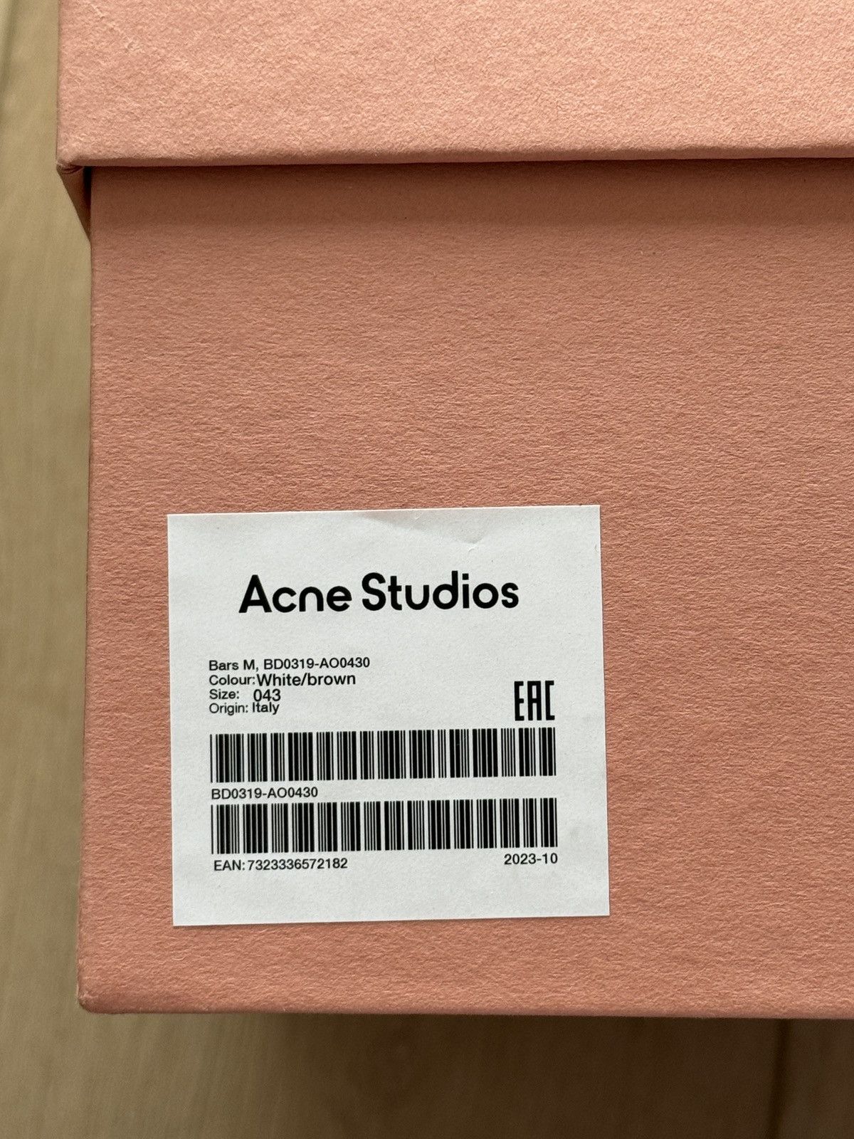 Acne Studios Acne Studios Bars Sneaker Size US 10 / EU 43 - 6 Thumbnail