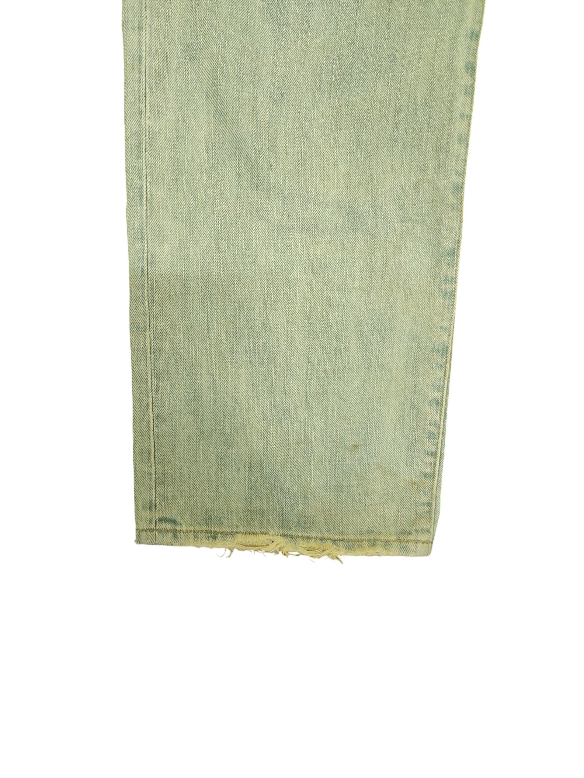 Levi's Vintage Clothing Vintage Levis 552 Regular Rusty Light Wash Denim Jeans Size US 34 / EU 50 - 6 Thumbnail