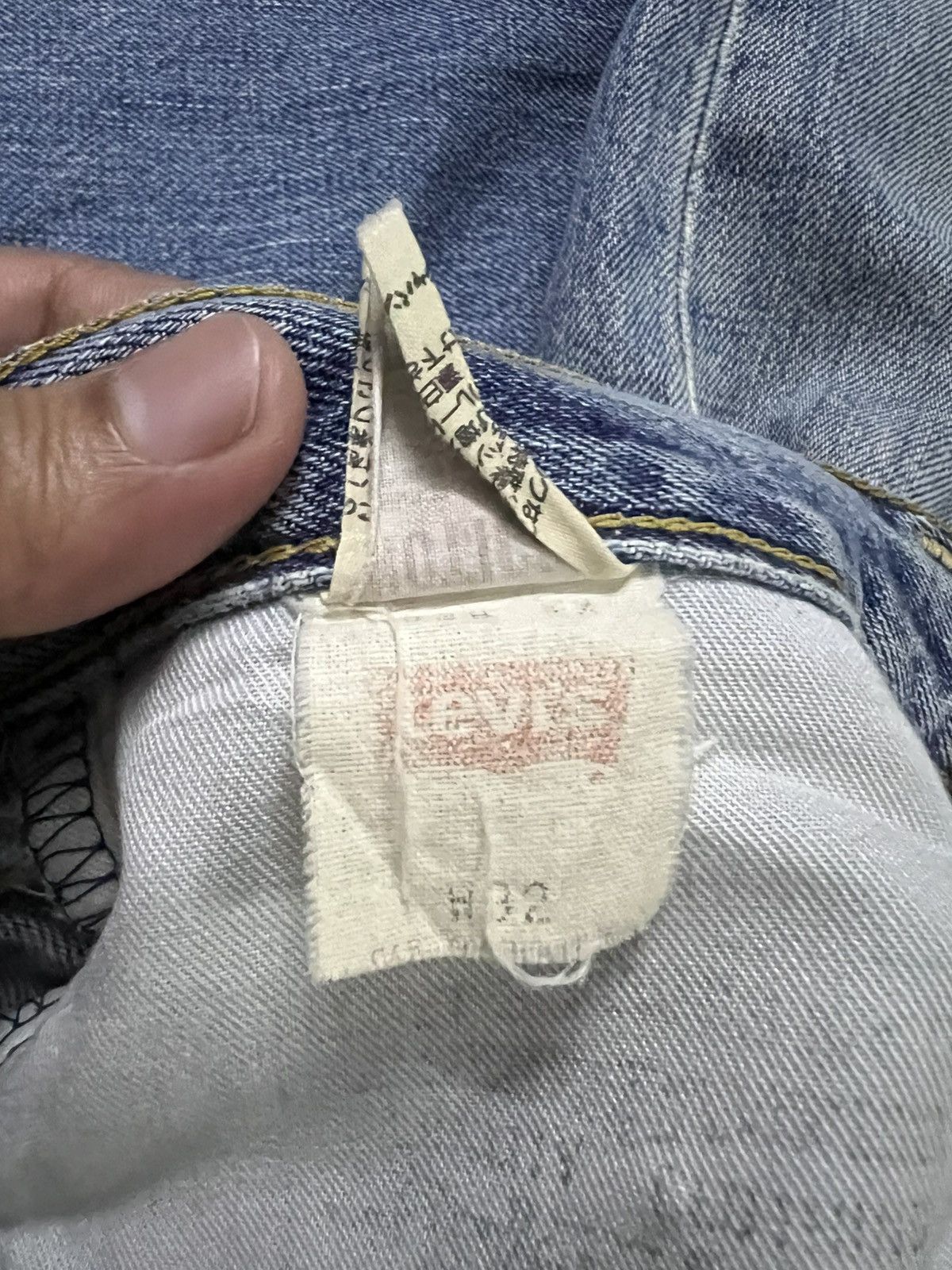 Levi's Vintage Levis 503B Big E Selvedge Faded Jean Size US 32 / EU 48 - 23 Thumbnail