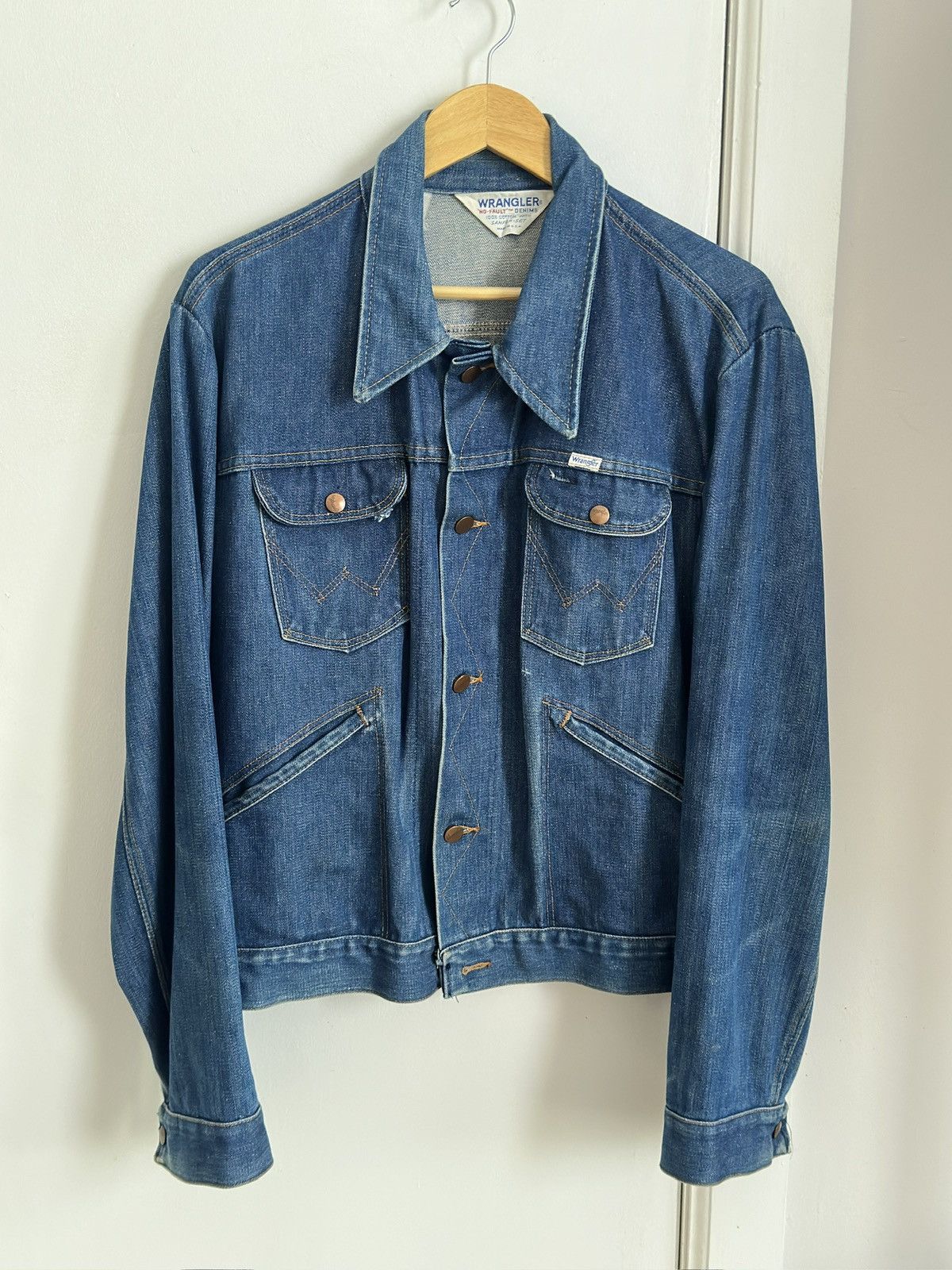 Wrangler No Fault Vintage Wrangler Denim Jacket | Grailed
