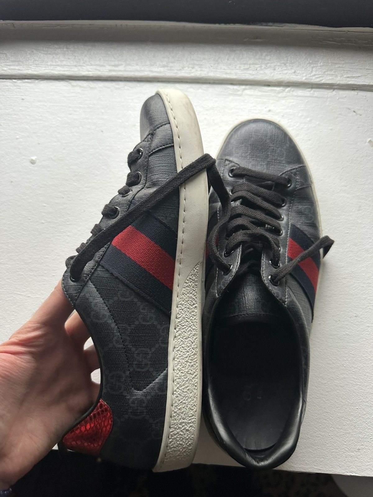 Gucci Gucci Ace GG Supreme Size US 8 / EU 41 - 1 Thumbnail