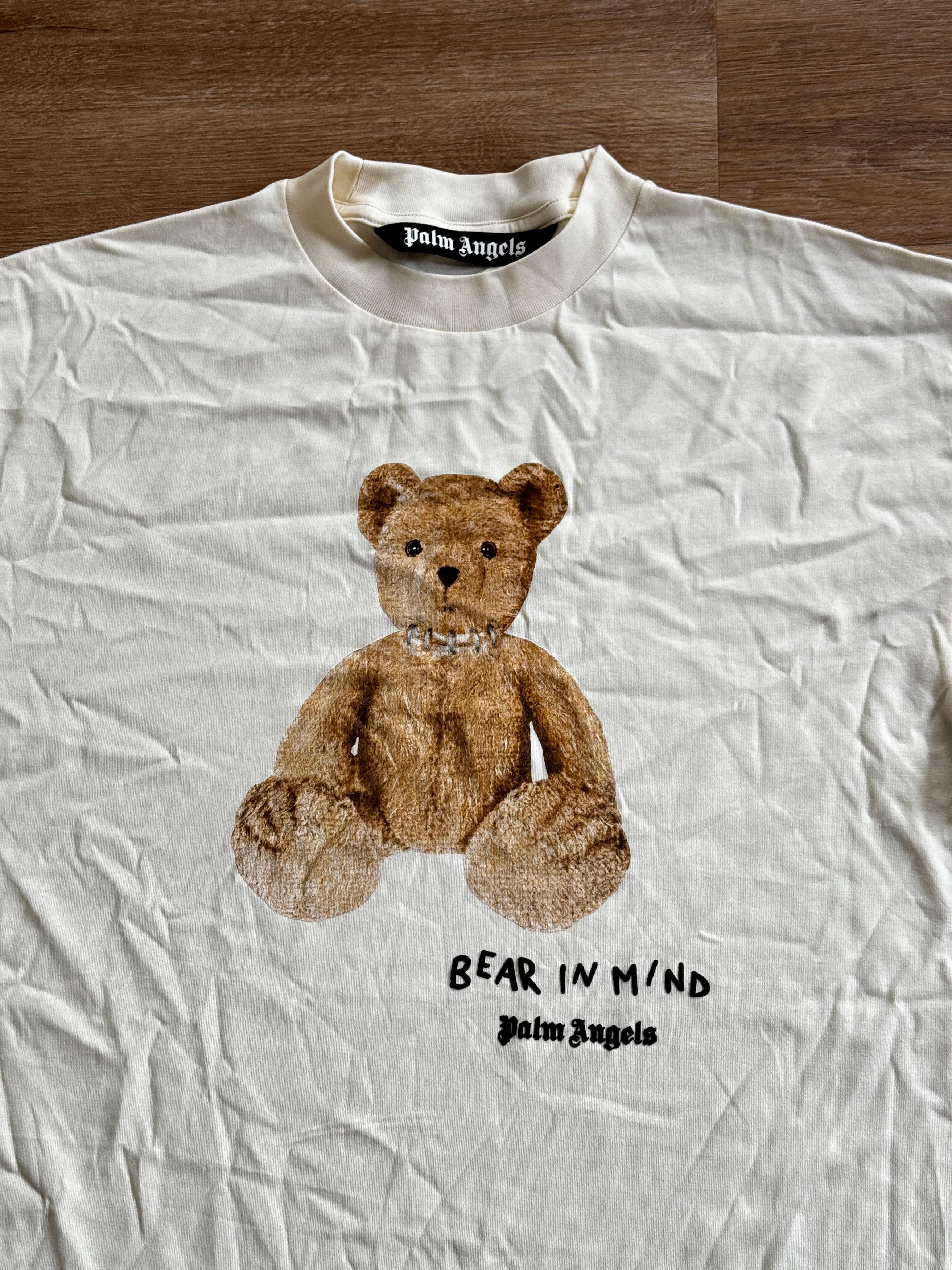 Palace CC000021 Bear In Mind T-Shirt in White Size US M / EU 48-50 / 2 - 2 Thumbnail