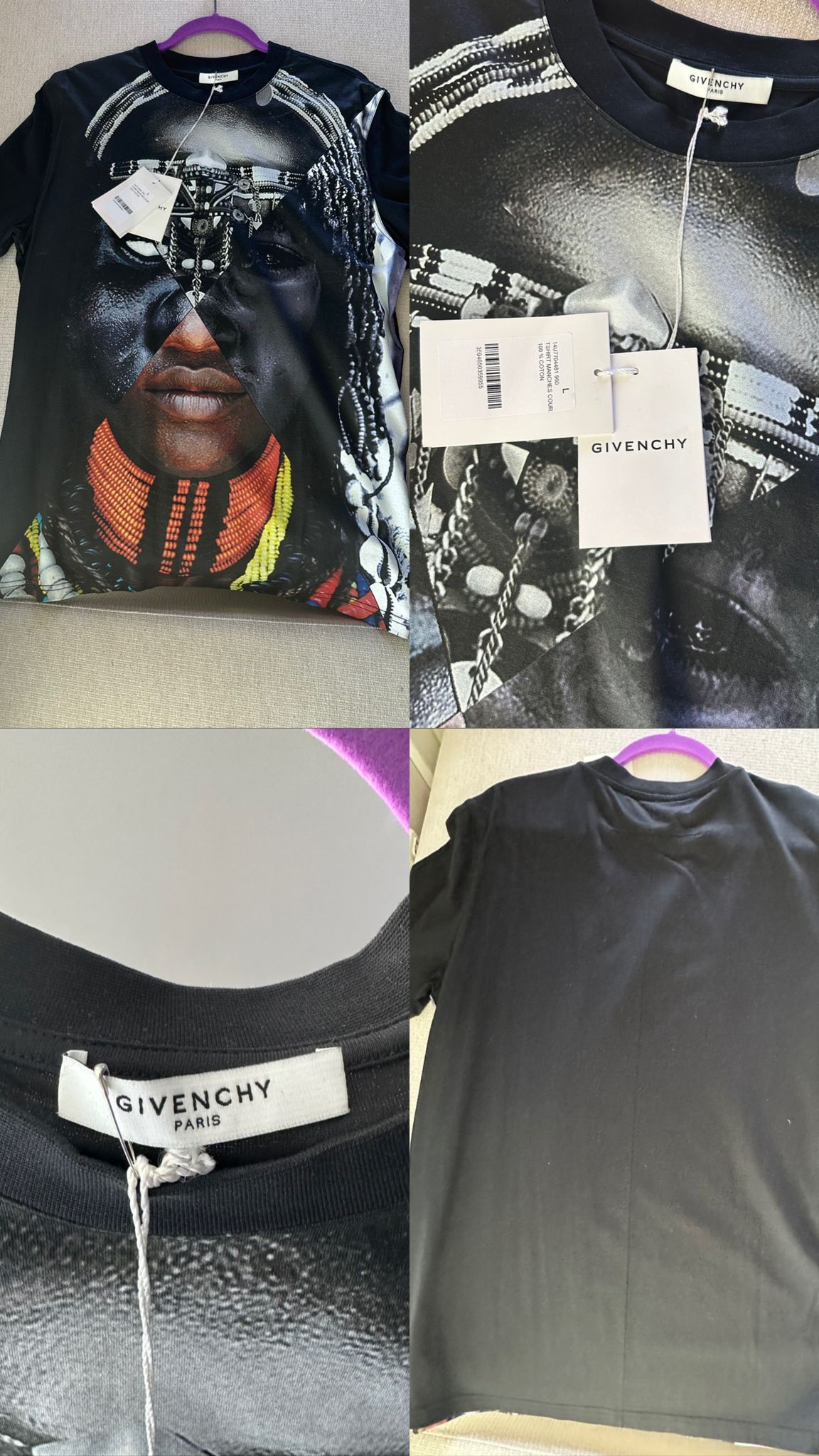 Givenchy AUTHENTIC RUNWAY Givenchy Tribal T-Shirt Size US L / EU 52-54 / 3 - 5 Thumbnail