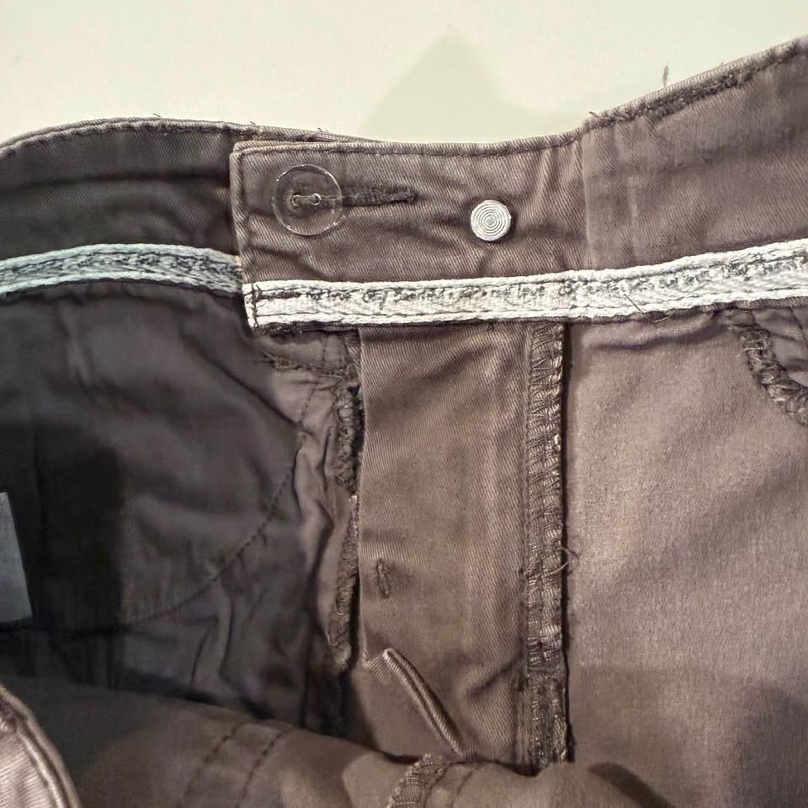 ESPIRIT Vintage Y2K EDC by Espirit Slim Straight Pants Womens 32 Size 32" / US 10 / IT 46 - 8 Thumbnail