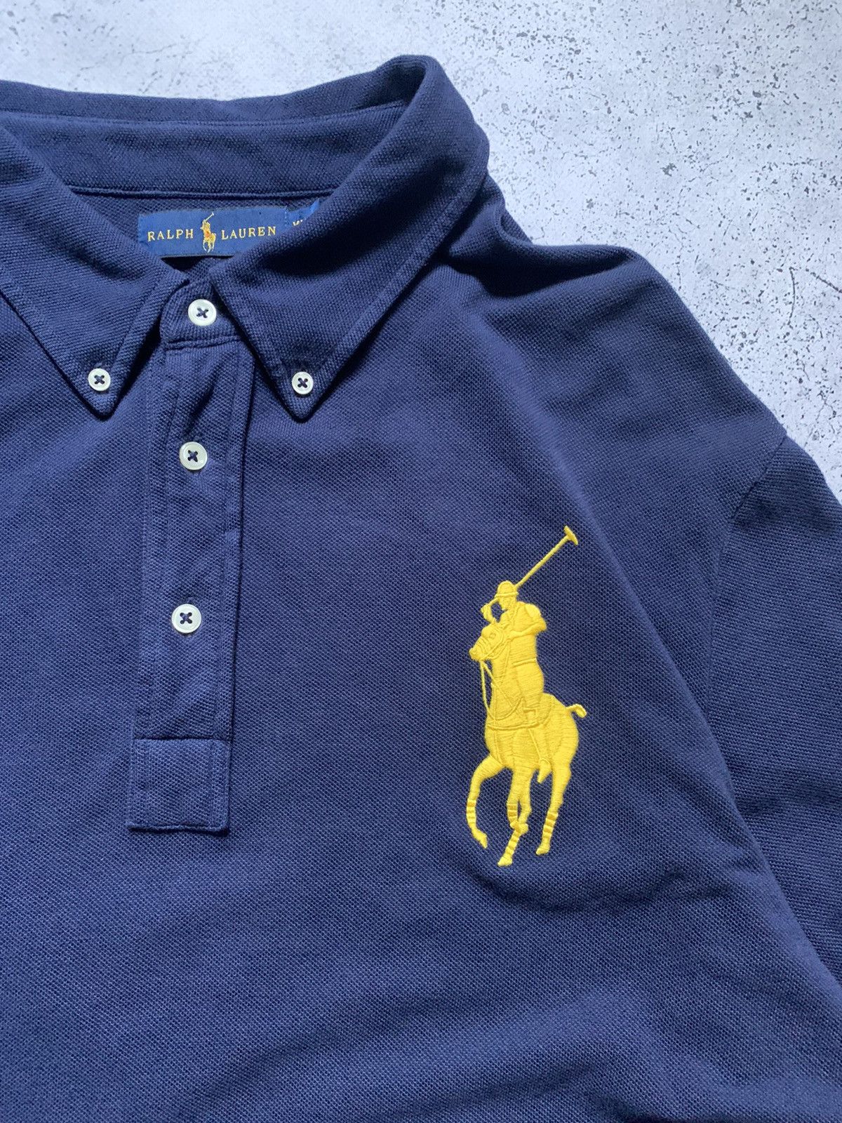 Vintage Vintage Polo Ralph Lauren Rugby Pony Longsleeve Y2K USA Size US XXL / EU 58 / 5 - 3 Thumbnail
