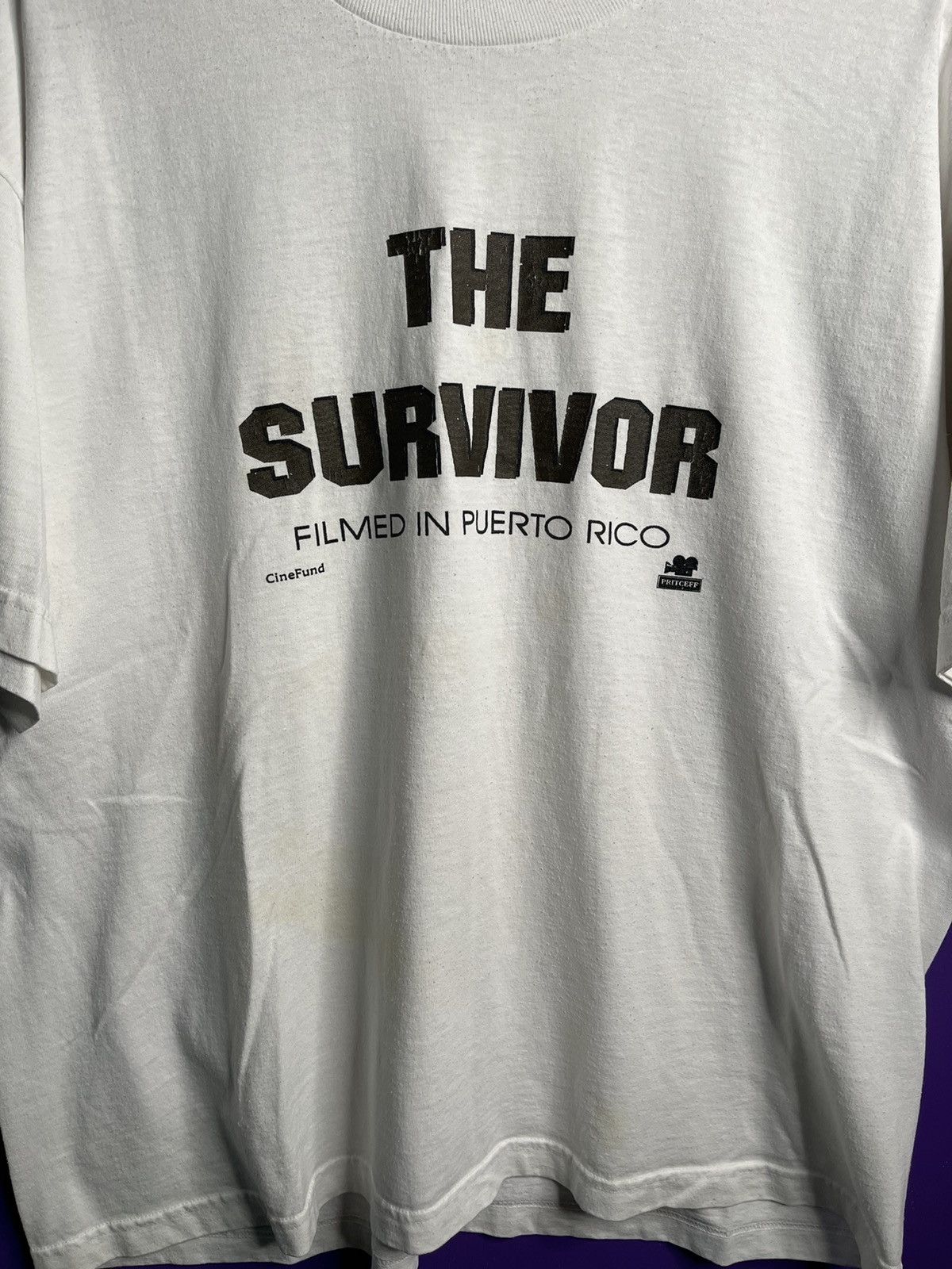 Vintage Vintage 00s The survivor tv show promo t-shirt Size US XL / EU 56 / 4 - 3 Thumbnail