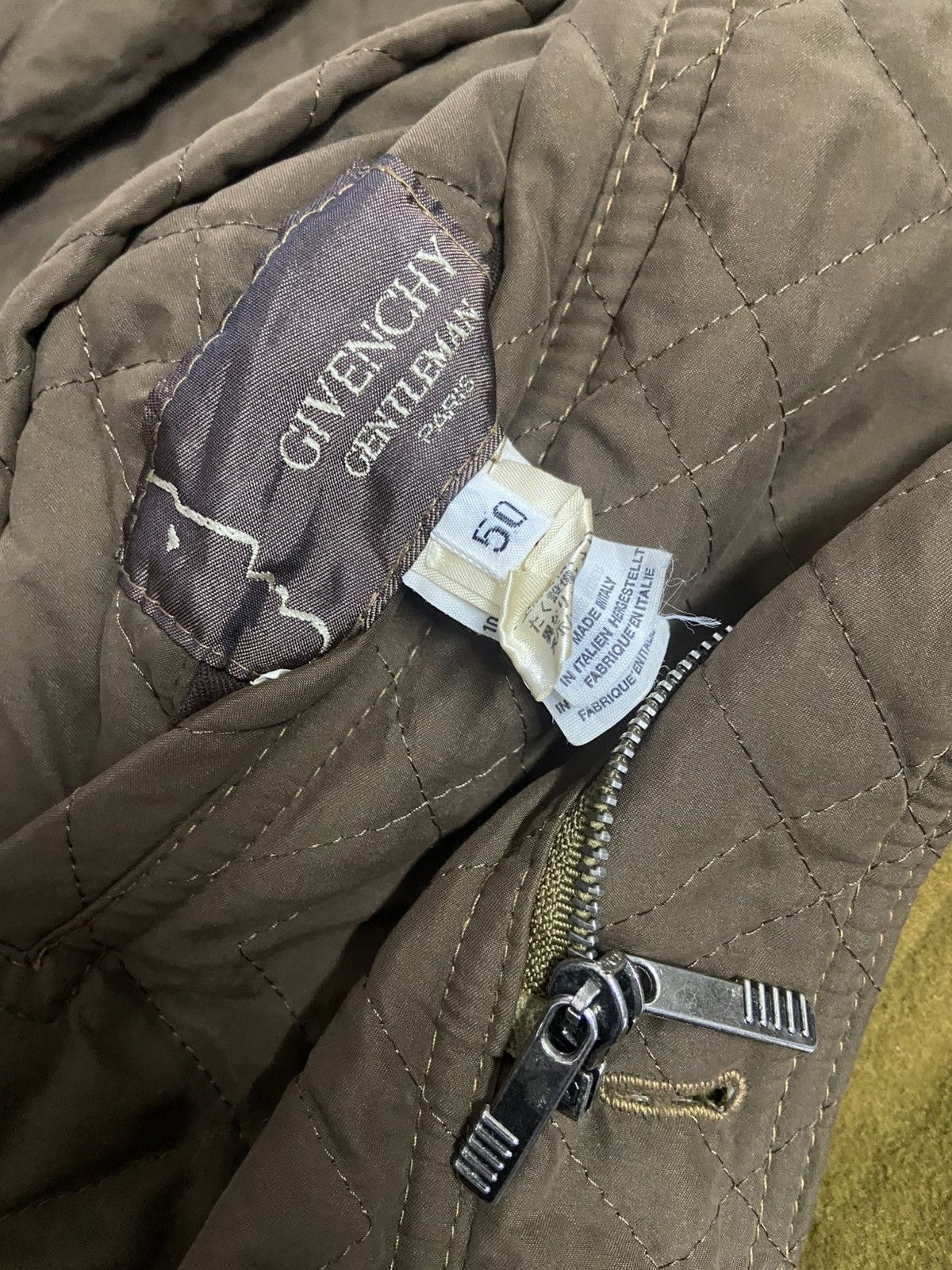 Givenchy Vintage Givenchy Gentleman Reversible Quilted Wool jacket Size US L / EU 52-54 / 3 - 9 Thumbnail