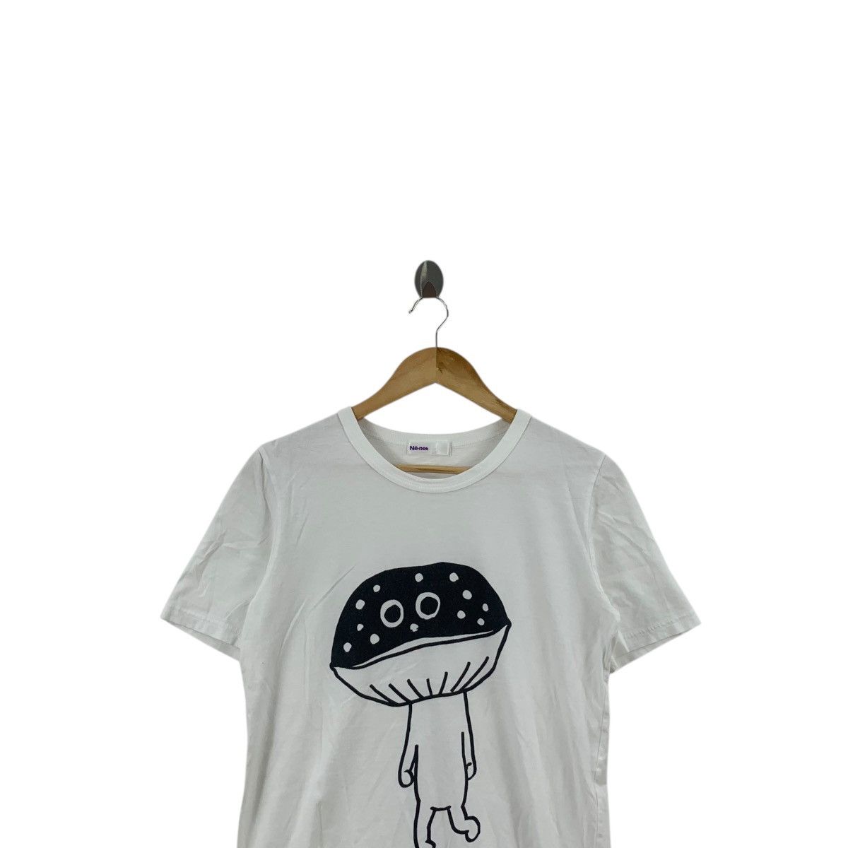 Ne-Net NE-NET TSUMORI CHISATO Mushroom Hoshino Tee Shirt Top Size S / US 4 / IT 40 - 2 Thumbnail