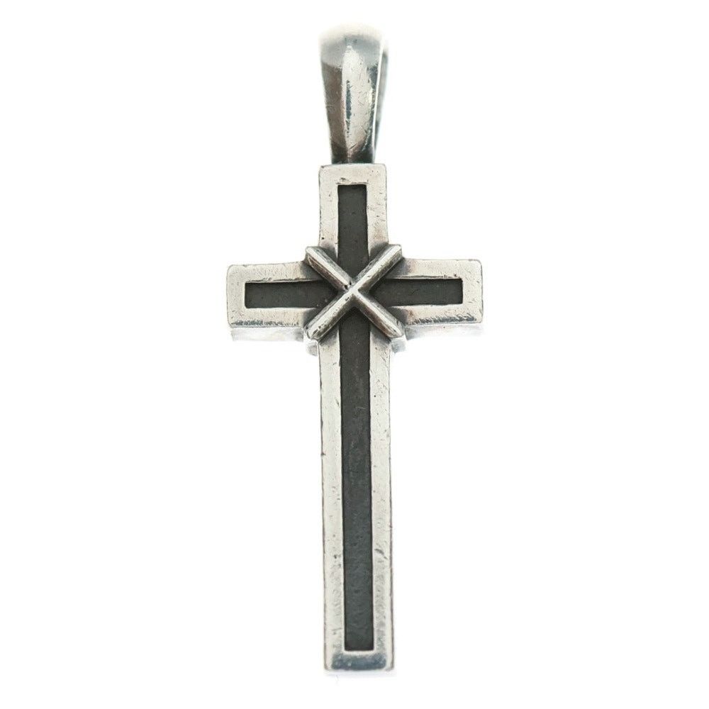 Chrome Hearts Mapple Thorpe Cross Charm Pendant
