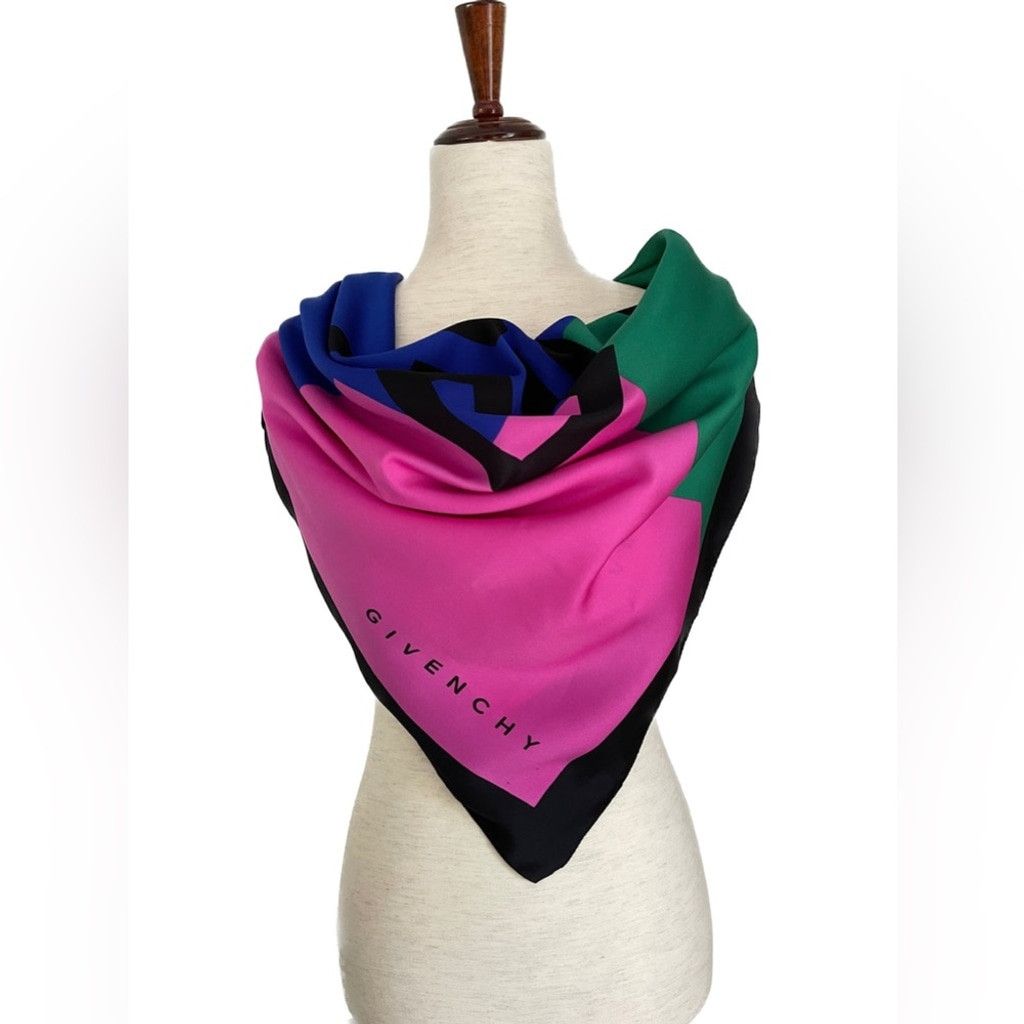Givenchy Vintage Givenchy Scarf Size ONE SIZE - 4 Thumbnail