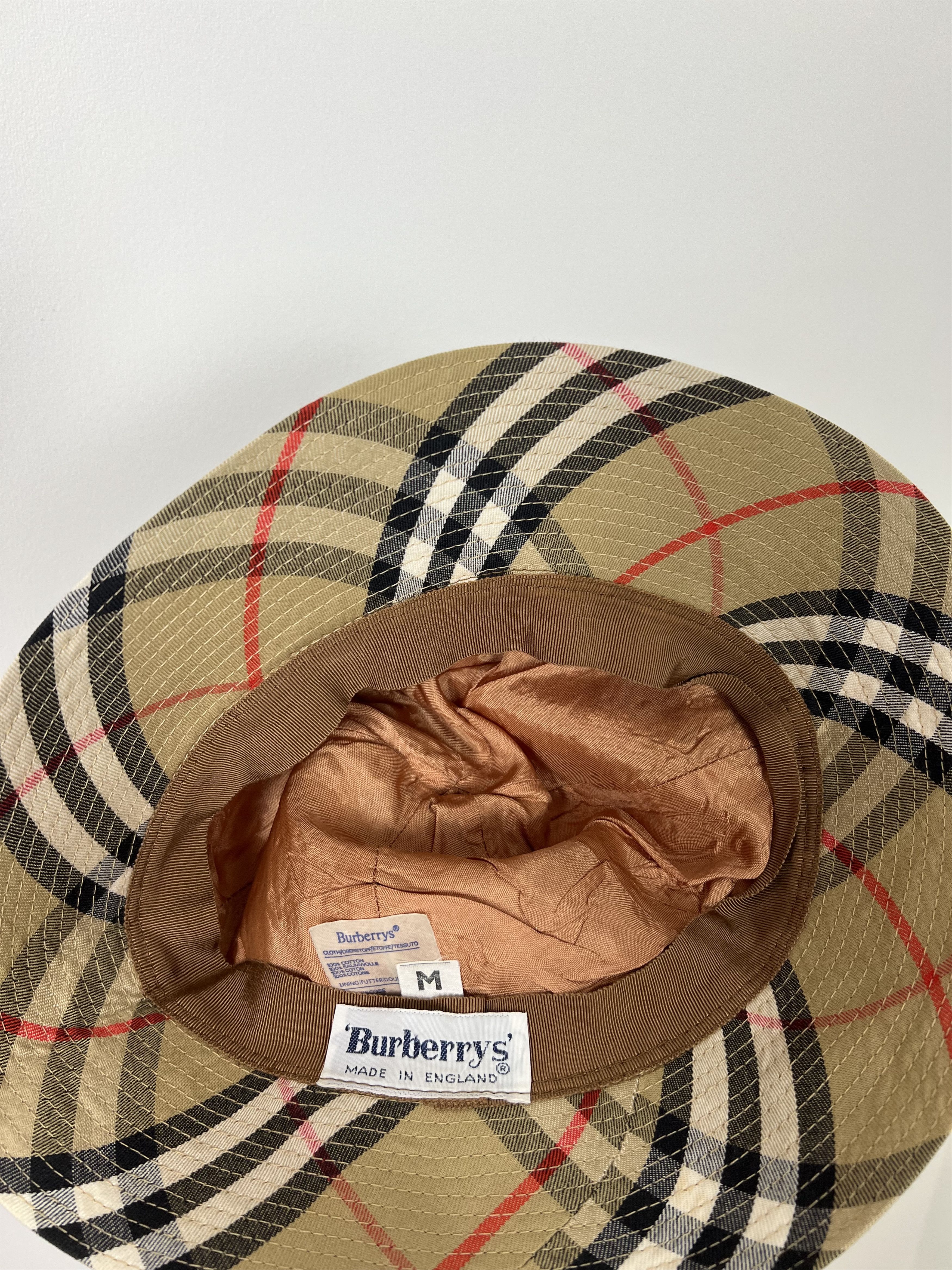 Burberry Burberry’s 90s Vintage Nova check Panama hat Size ONE SIZE - 4 Thumbnail