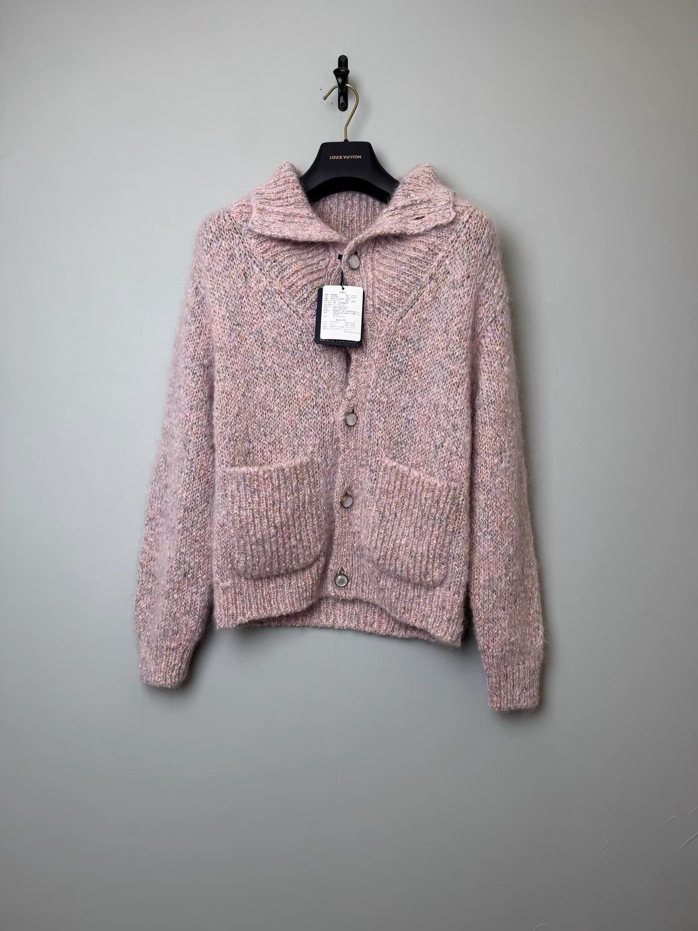 Louis Vuitton Louis Vuitton SS26 Mohair Tweed Lapel Cardigan K36 Size XL / US 12-14 / IT 48-50 - 1 Thumbnail