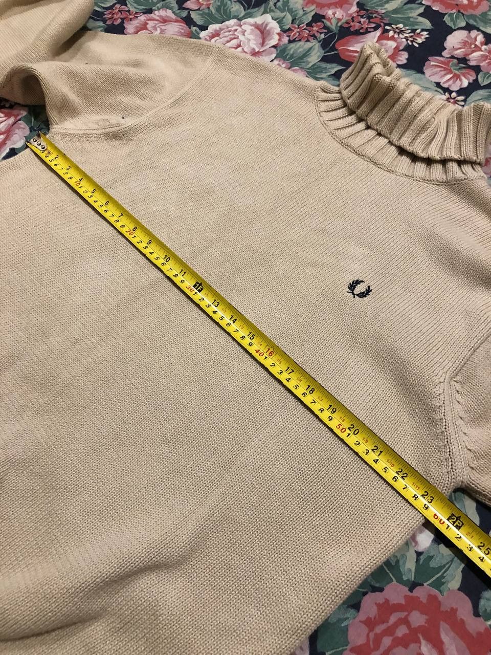 Fred Perry Vintage Fred Perry Embroidered Logo Sweater Size L Size US L / EU 52-54 / 3 - 9 Thumbnail