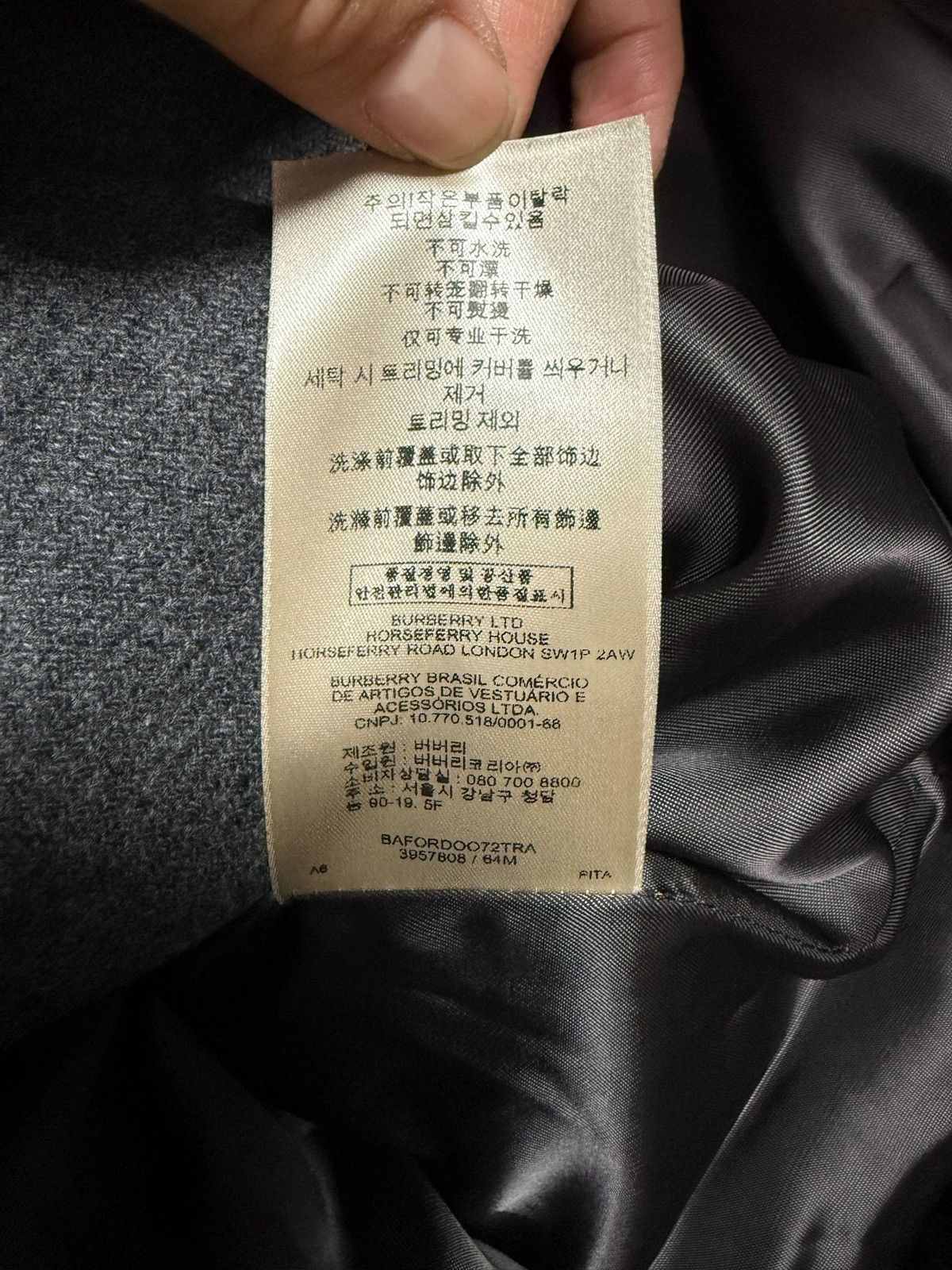 Burberry Burberry Brit wool coat uk10 Size M / US 6-8 / IT 42-44 - 6 Thumbnail