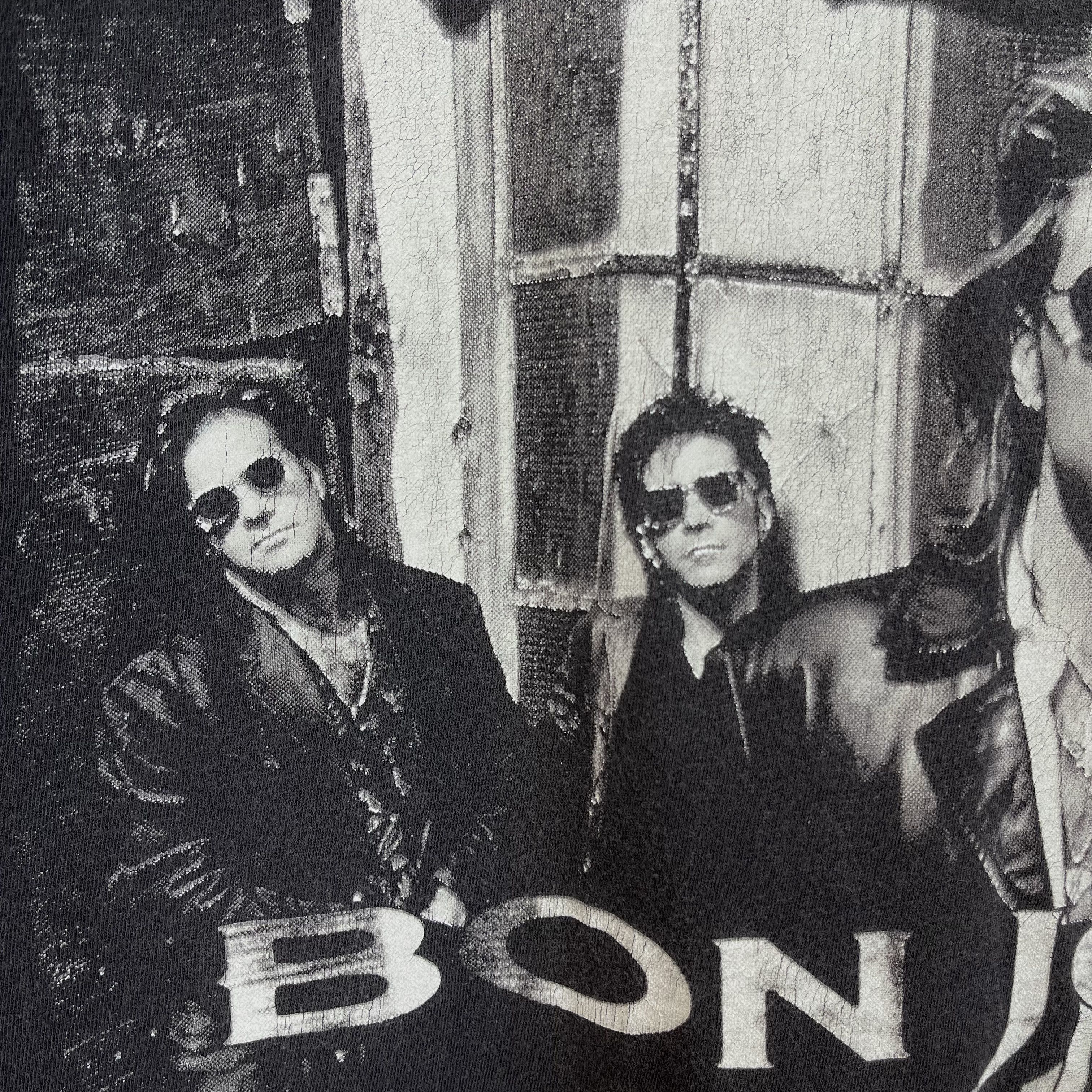 Band Tees Vintage Bon Jovi Keep The Faith Band T Shirt 1992 Size US XL / EU 56 / 4 - 9 Thumbnail