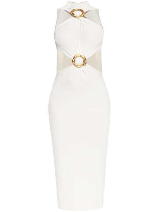 Cult Gaia CULT GAIA Women Mid Skirts KD3863YN2051 AMBAROFFWHITE White Size M / US 6-8 / IT 42-44 - 1 Thumbnail