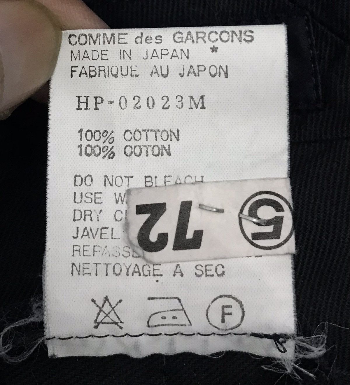CDG by Comme des Garcons Comme Des Garcons Made In Japan Pants Size US 29 - 14 Thumbnail