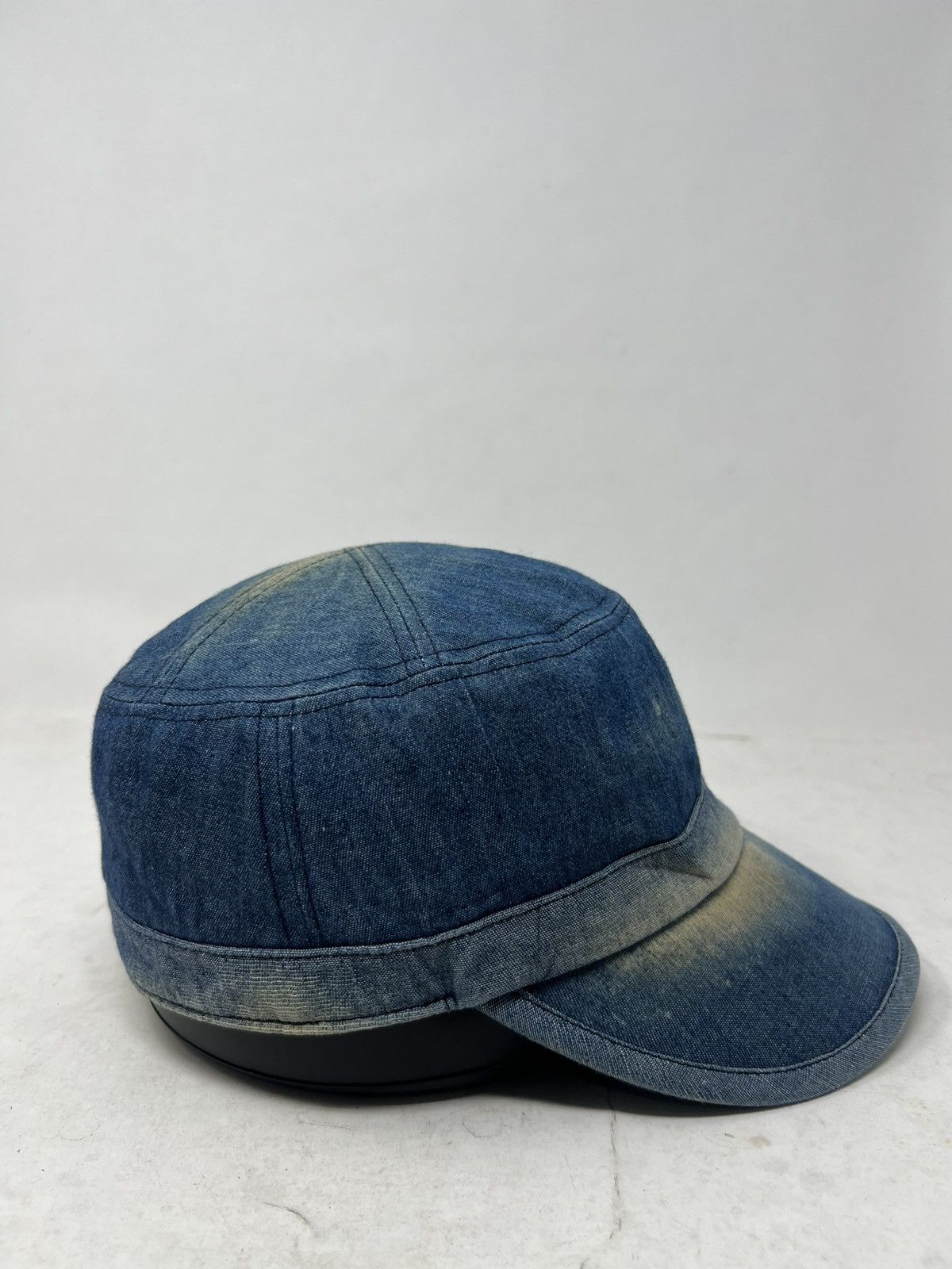 Vintage Vintage Fade Acid Wash Fitted Cadet Cap inspired by Kapital Size ONE SIZE - 3 Thumbnail