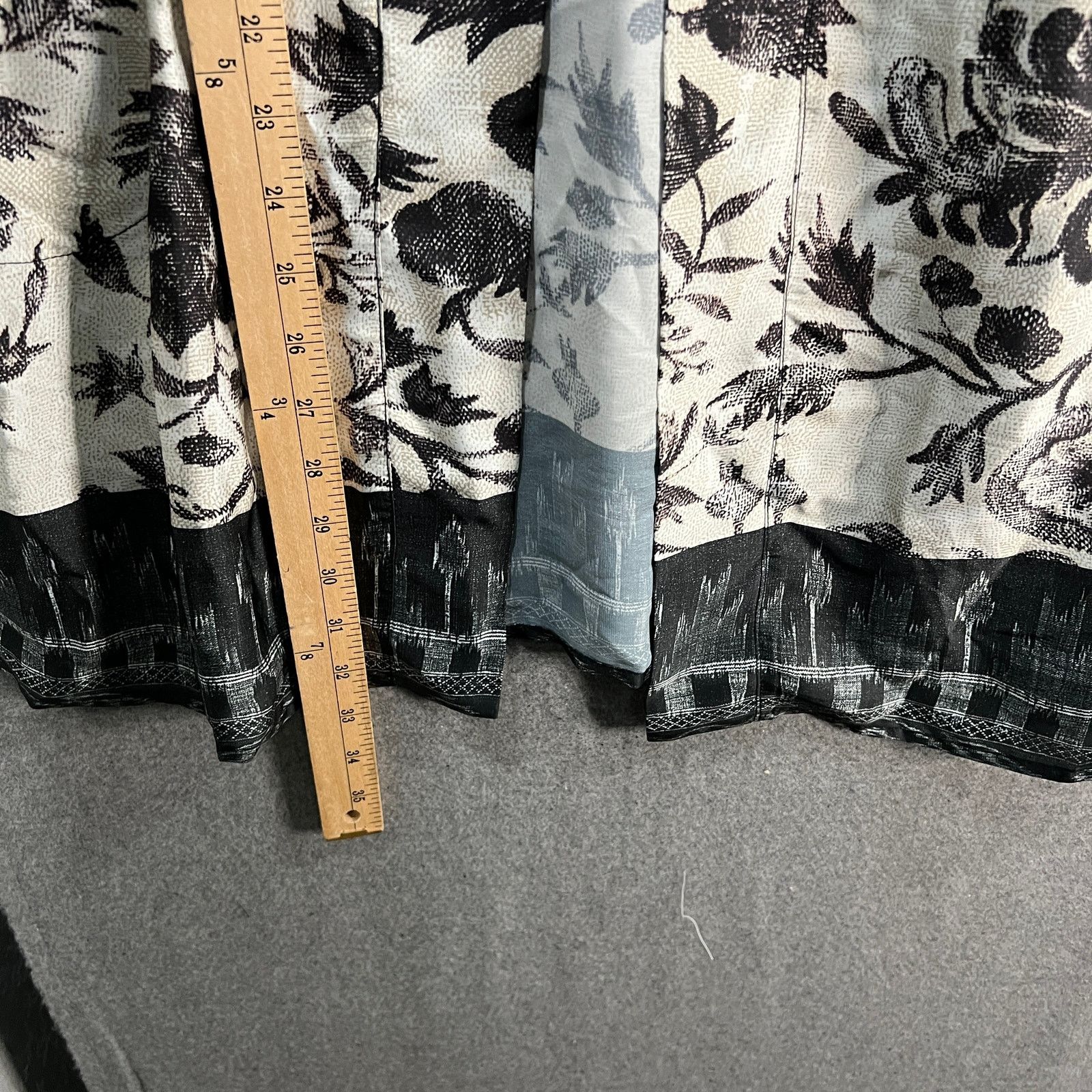Other Susan Graver Printed Charmeuse Cardigan and Knit Size XXS / US 00 / IT 34 - 8 Thumbnail