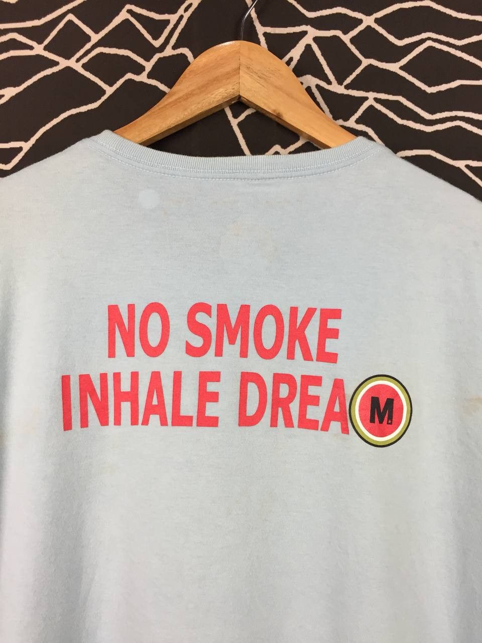 Japanese Brand Thank You Friends Japan Streetwear No Smoke Inhale Dream Tee Size US M / EU 48-50 / 2 - 10 Thumbnail