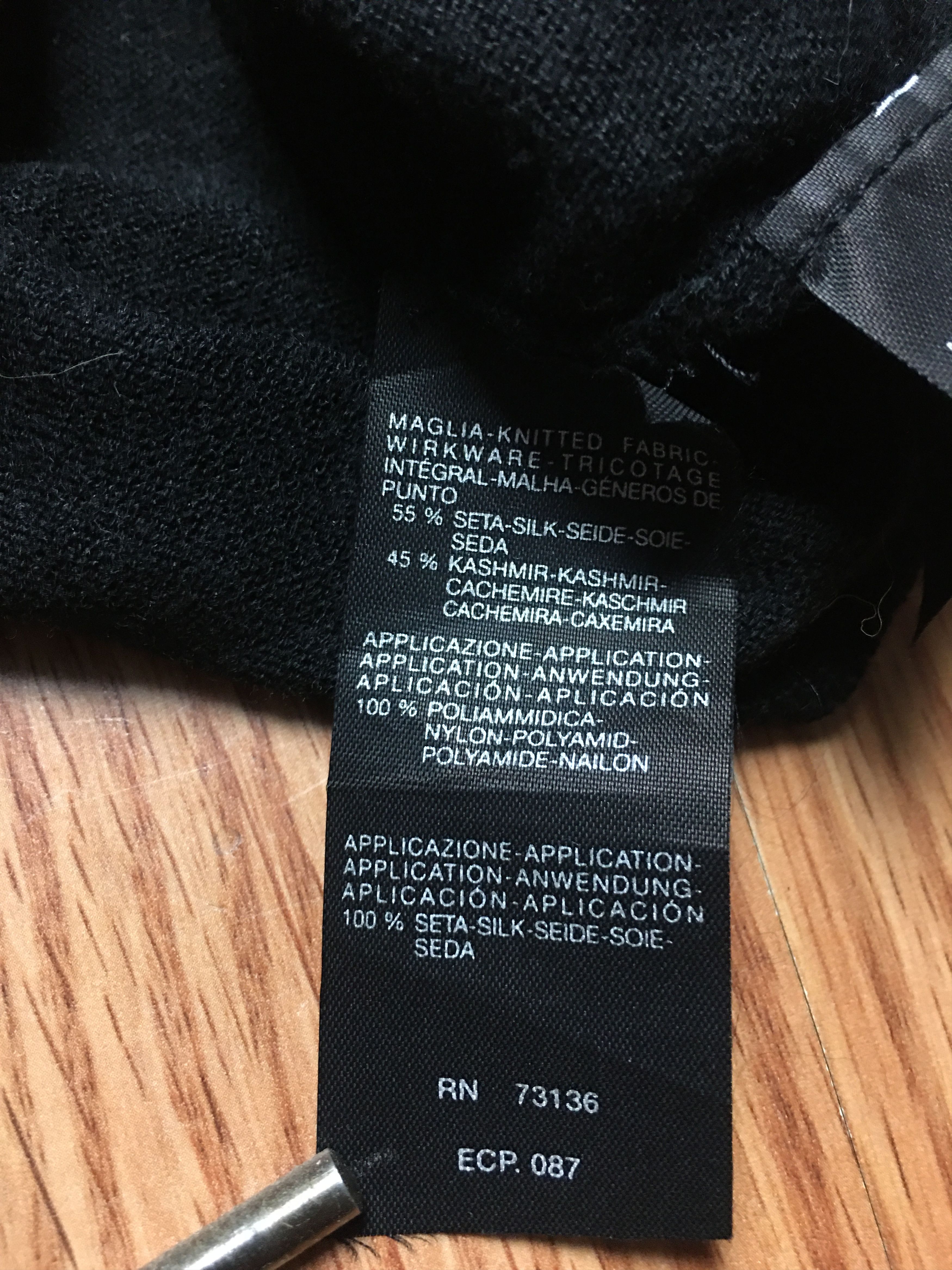 Max Mara Max Mara Pianoforte Silk Cashmere Flower Application Top S Size S / US 4 / IT 40 - 9 Thumbnail