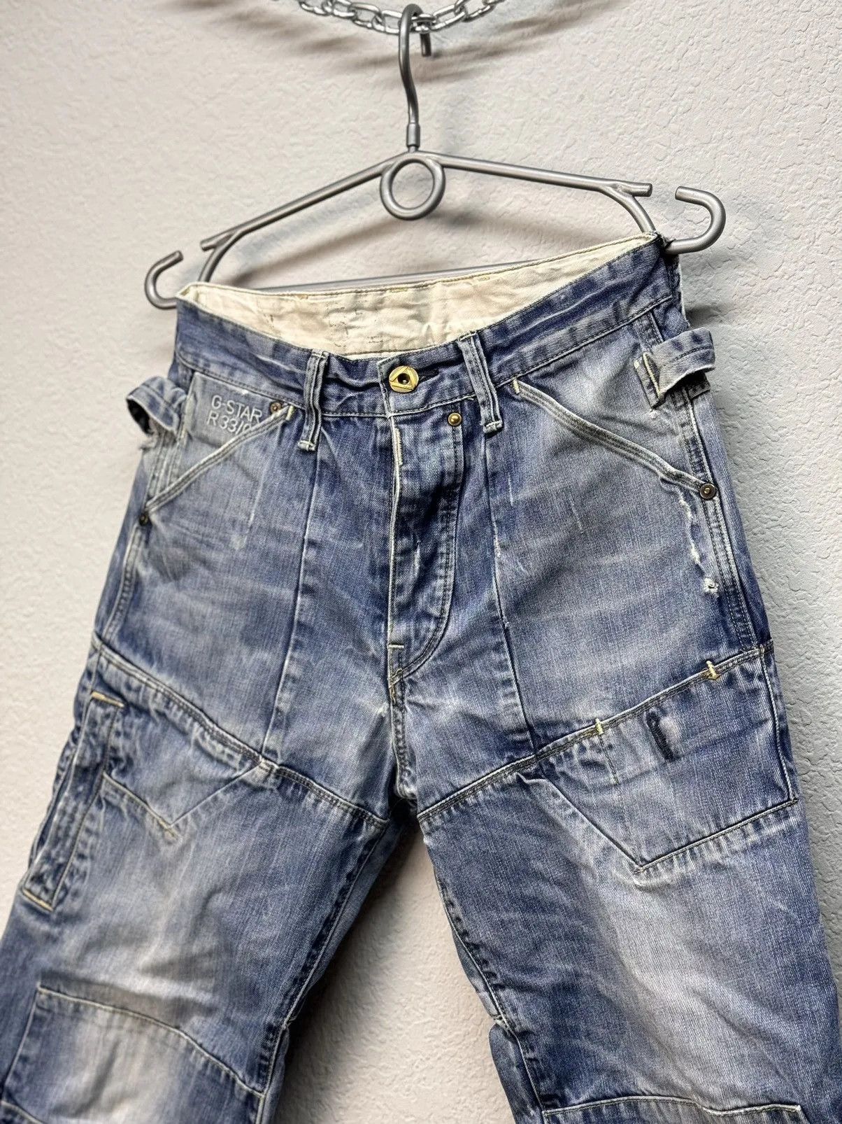 If Six Was Nine × Yohji Yamamoto VTG Yohji Yamamoto Junya Watanabe Style Bondage Cargo Pants Size US 30 / EU 46 - 6 Thumbnail
