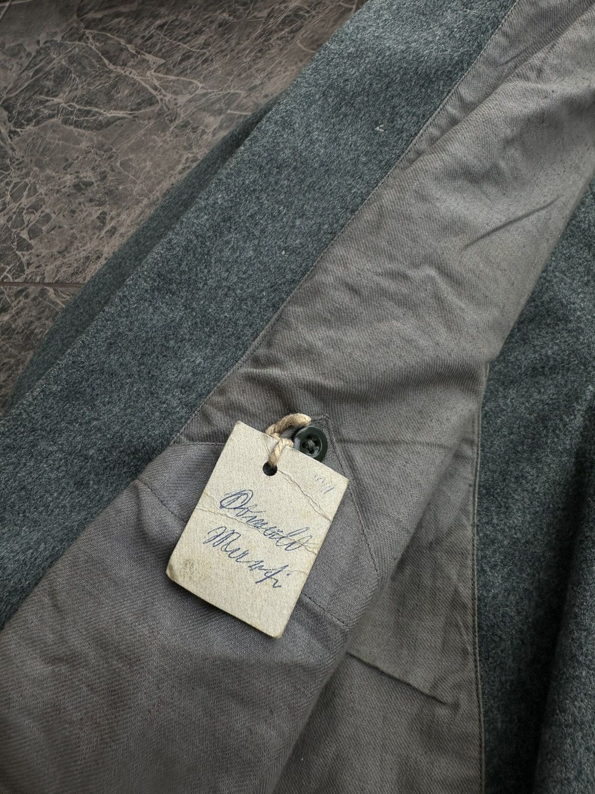 Other Vintage Swiss Army 1930s WW2 Suit Jacket Pants BuckleBack Size 50R - 7 Thumbnail