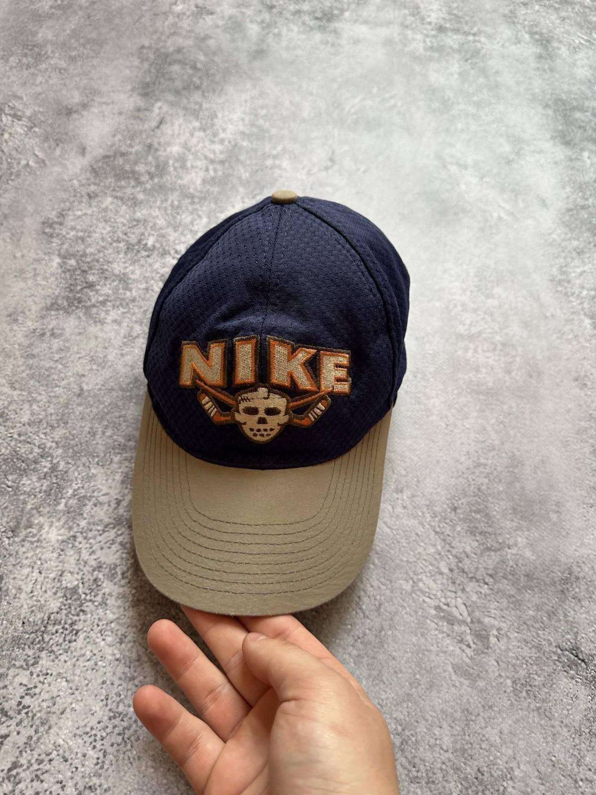 Nike 90s Vintage Nike Swoosh Cap Size ONE SIZE - 1 Thumbnail