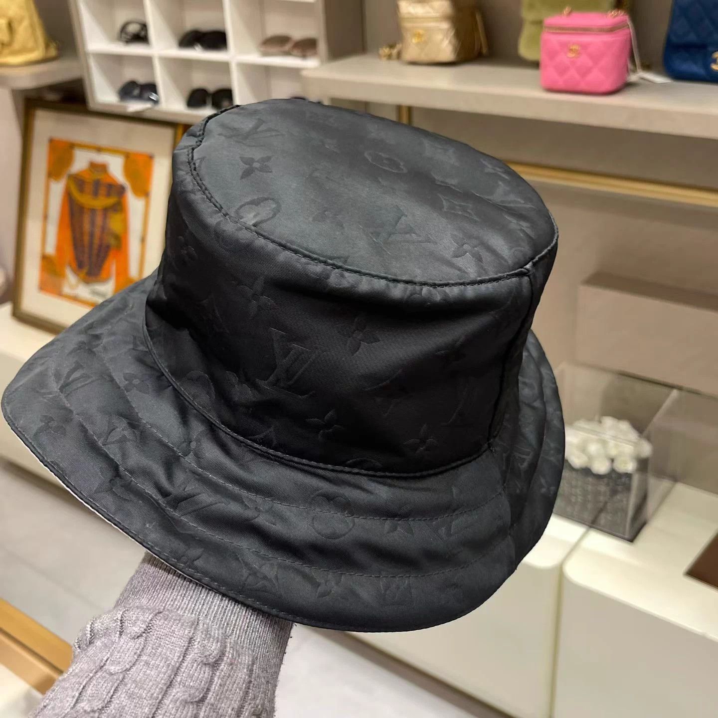 Louis Vuitton LV Double Sided Bucket Hat New L Size ONE SIZE - 3 Thumbnail