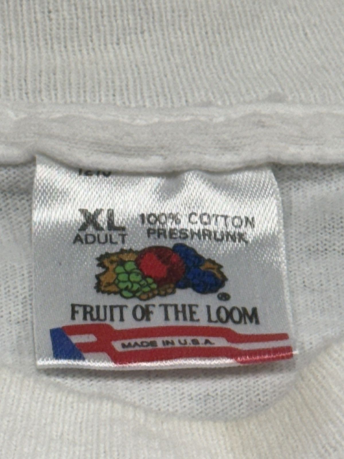 Fruit Of The Loom × Vintage Vintage 90s Computer / Circuit Board Projects Tee White XL Size US XL / EU 56 / 4 - 5 Thumbnail