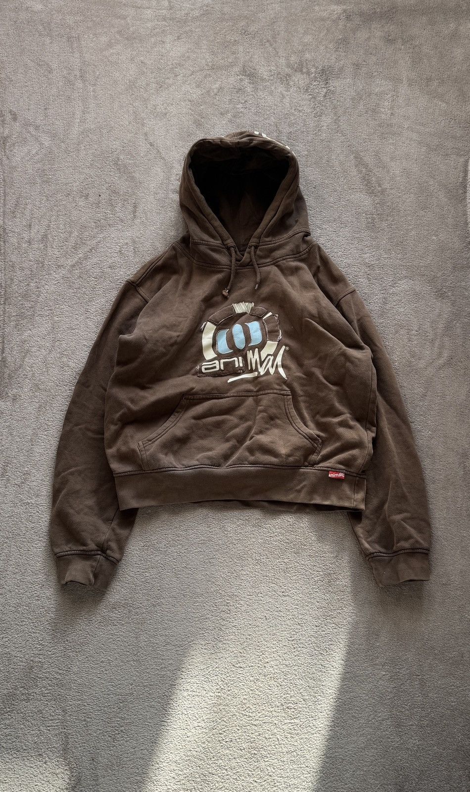 Japanese Brand Animal Y2K vintage Embroidered Big Logo hoodie SK8 oakley Size US S / EU 44-46 / 1 - 1 Thumbnail