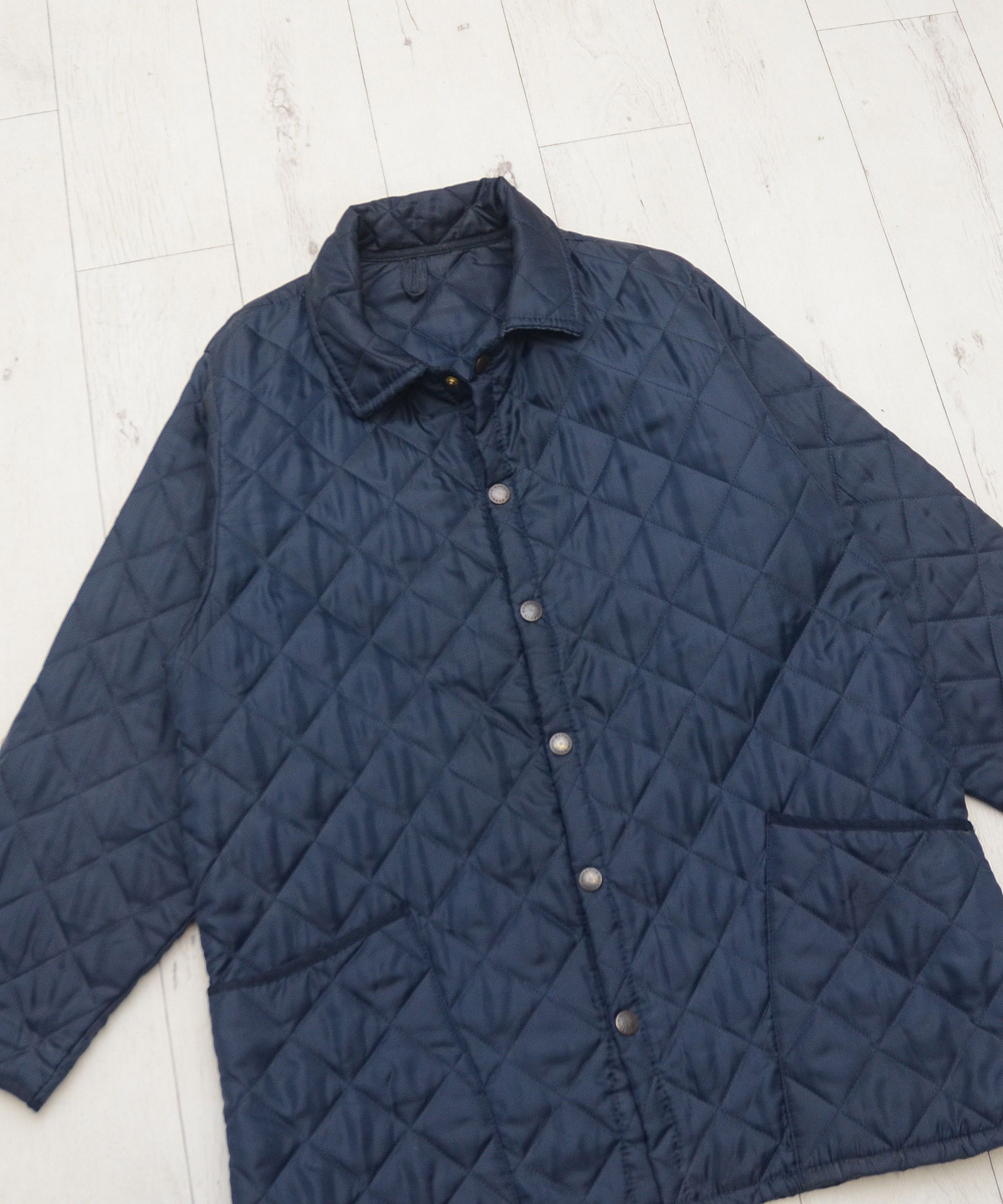 Barbour × Vintage Vintage Casual Barbour Eskdale Quilted Light Jacket Size US L / EU 52-54 / 3 - 3 Thumbnail
