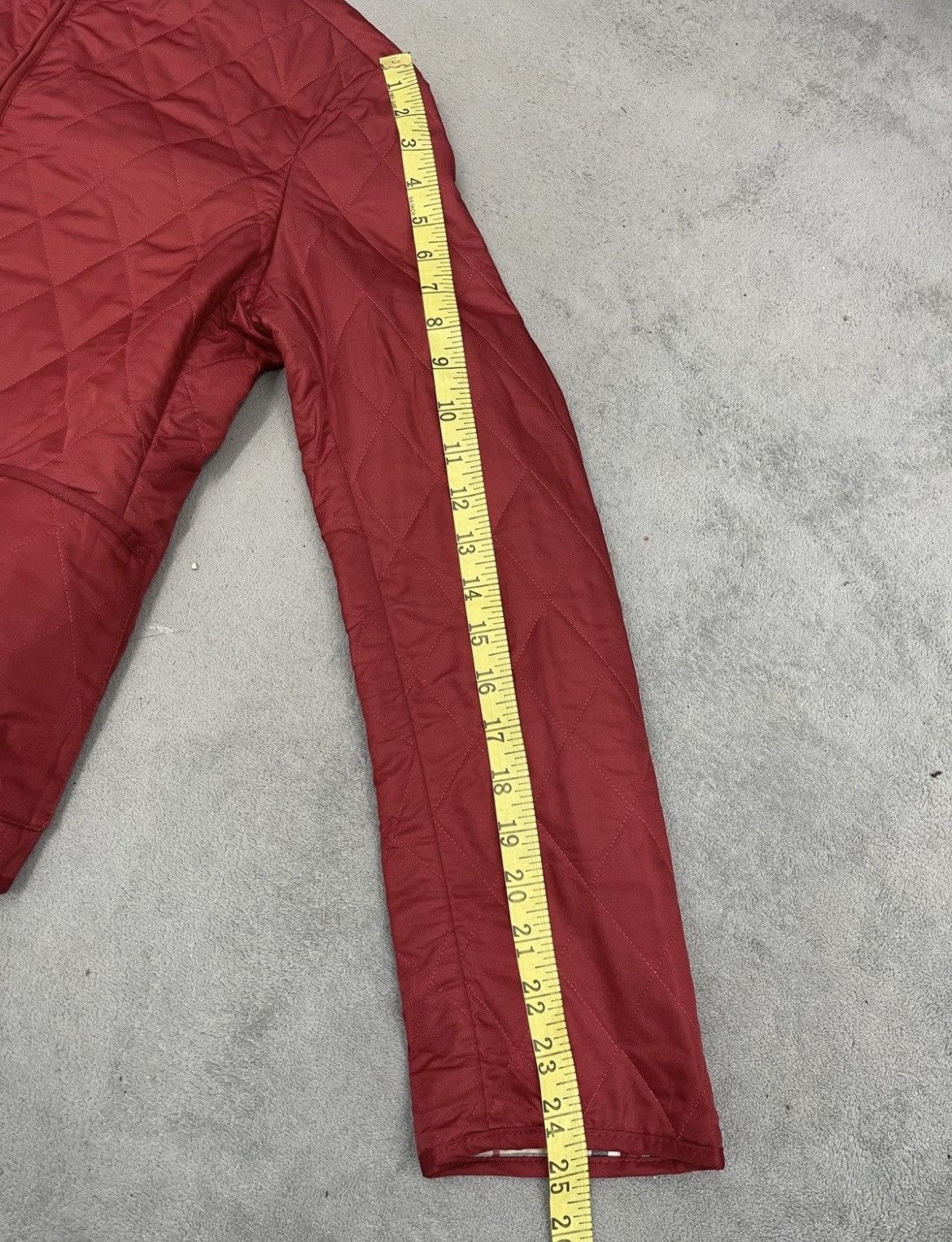 Burberry RARE💥BURBERRY RED QUILTED JACKET Size M / US 6-8 / IT 42-44 - 17 Thumbnail